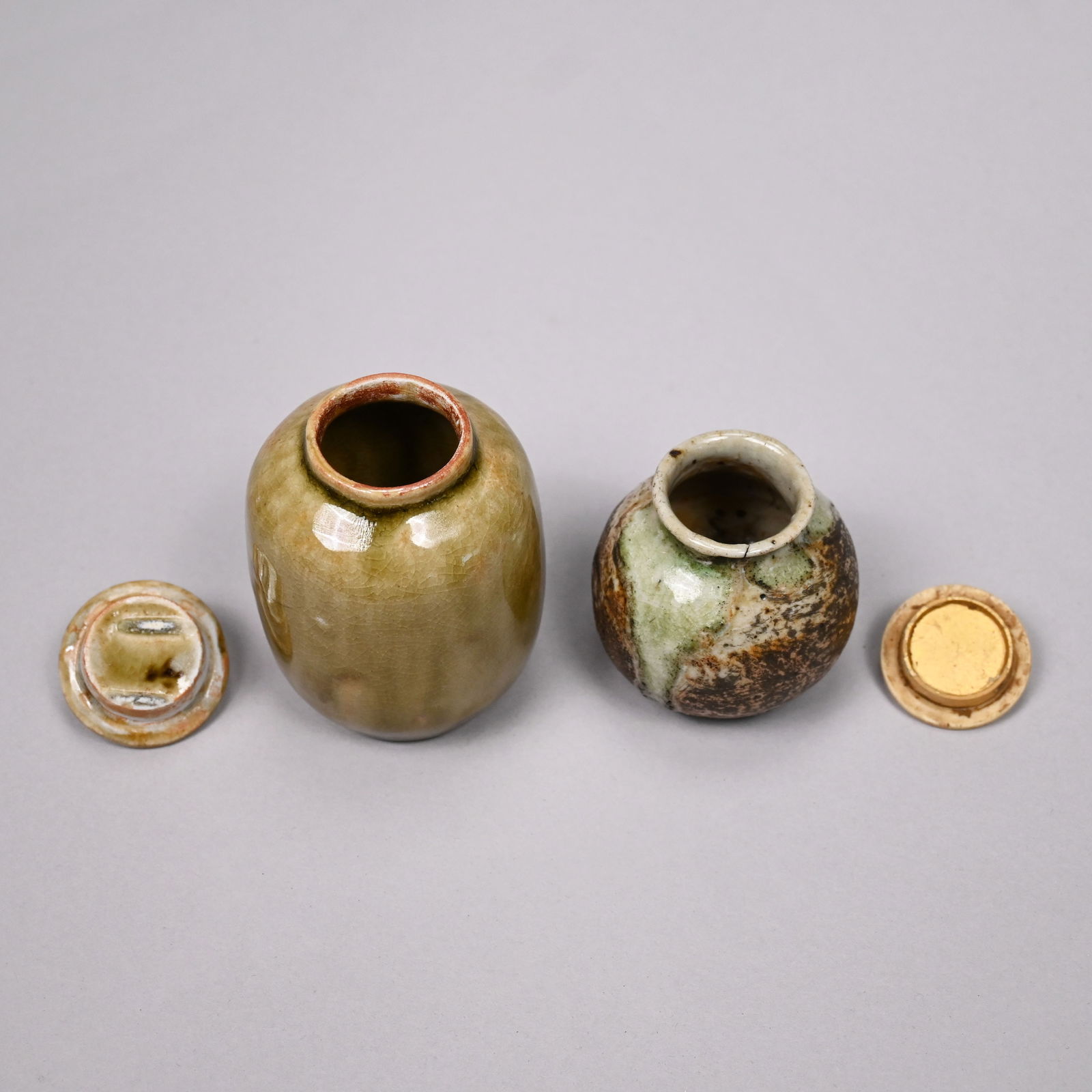 Nine Japanese Earthenware & Stoneware Articles - 16