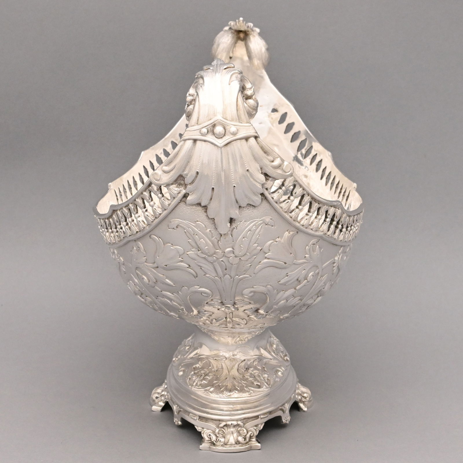 American Sterling Silver Fruit Centerpiece - 4