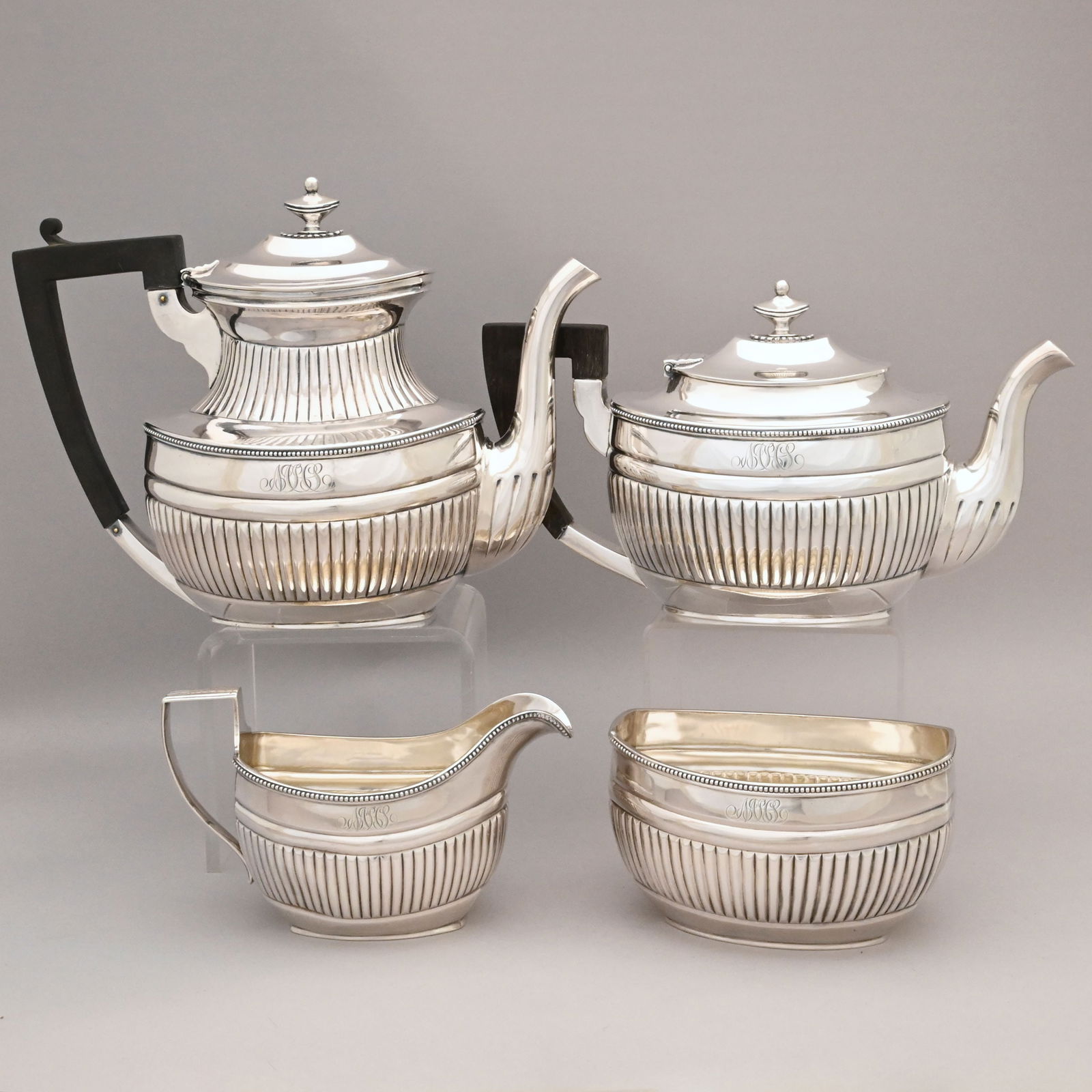 American Silver Four-Piece Tea and Coffee Service (1 of 18)