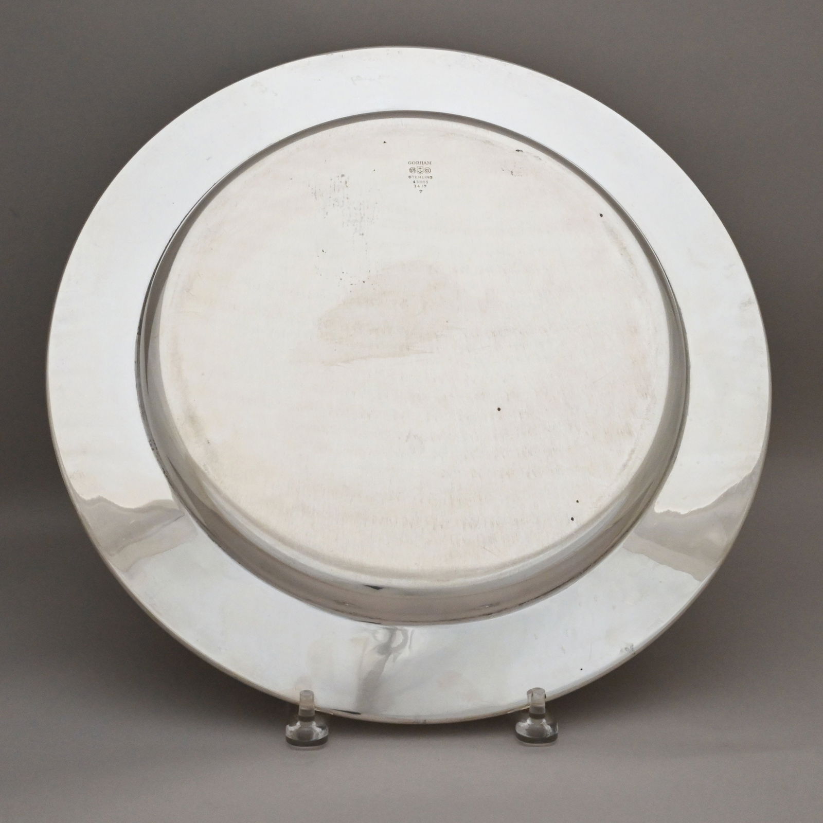 American Sterling Silver Circular Tray - 2