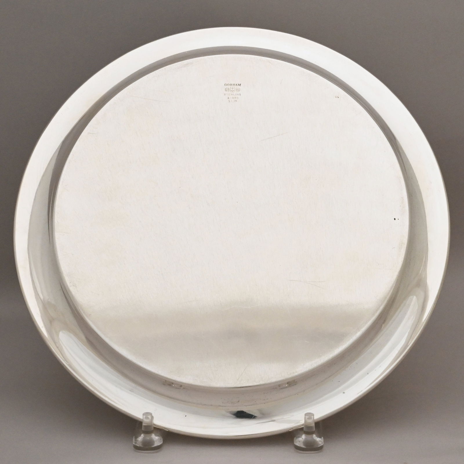 Two American Sterling Silver Serving Trays - 3