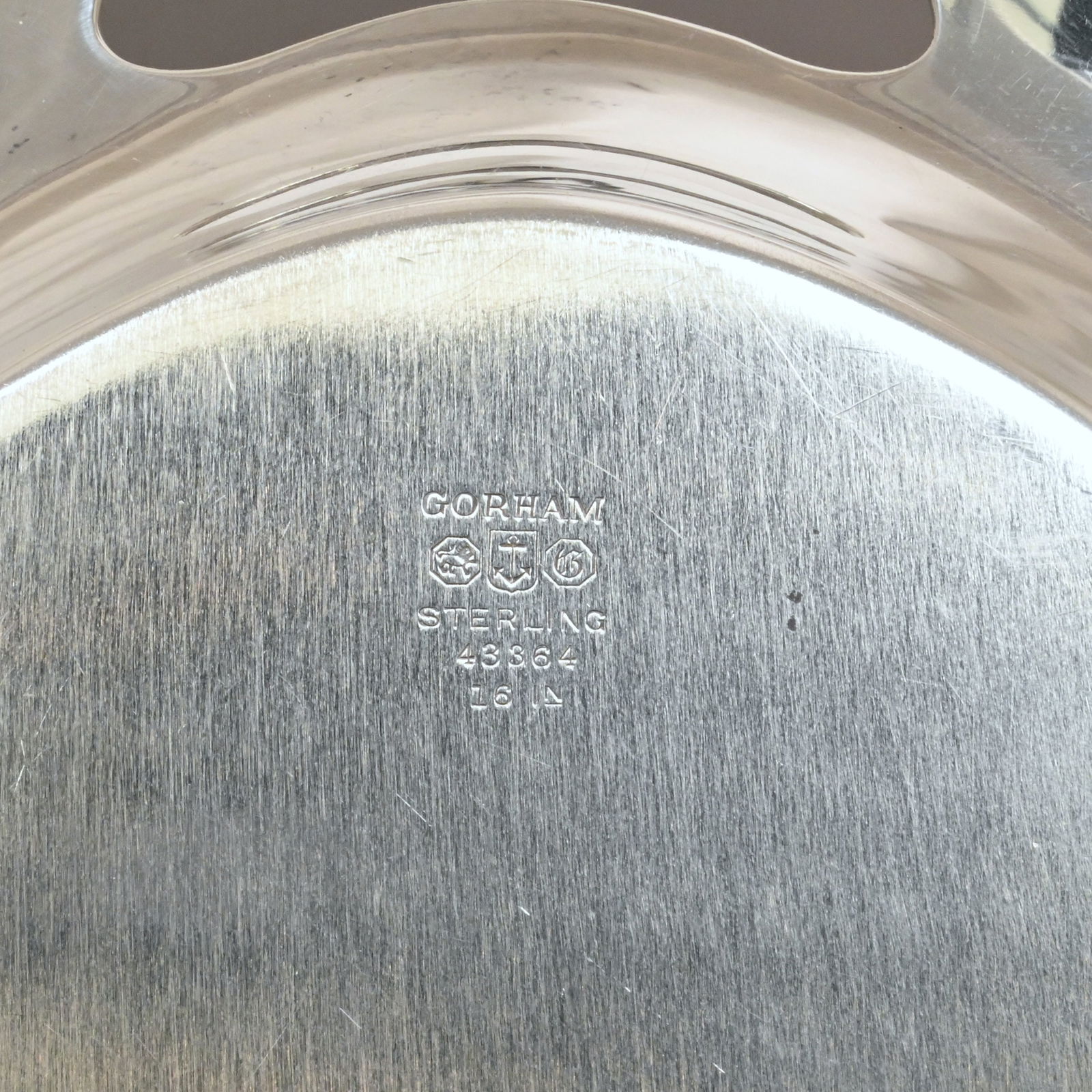 Two American Sterling Silver Serving Trays - 7