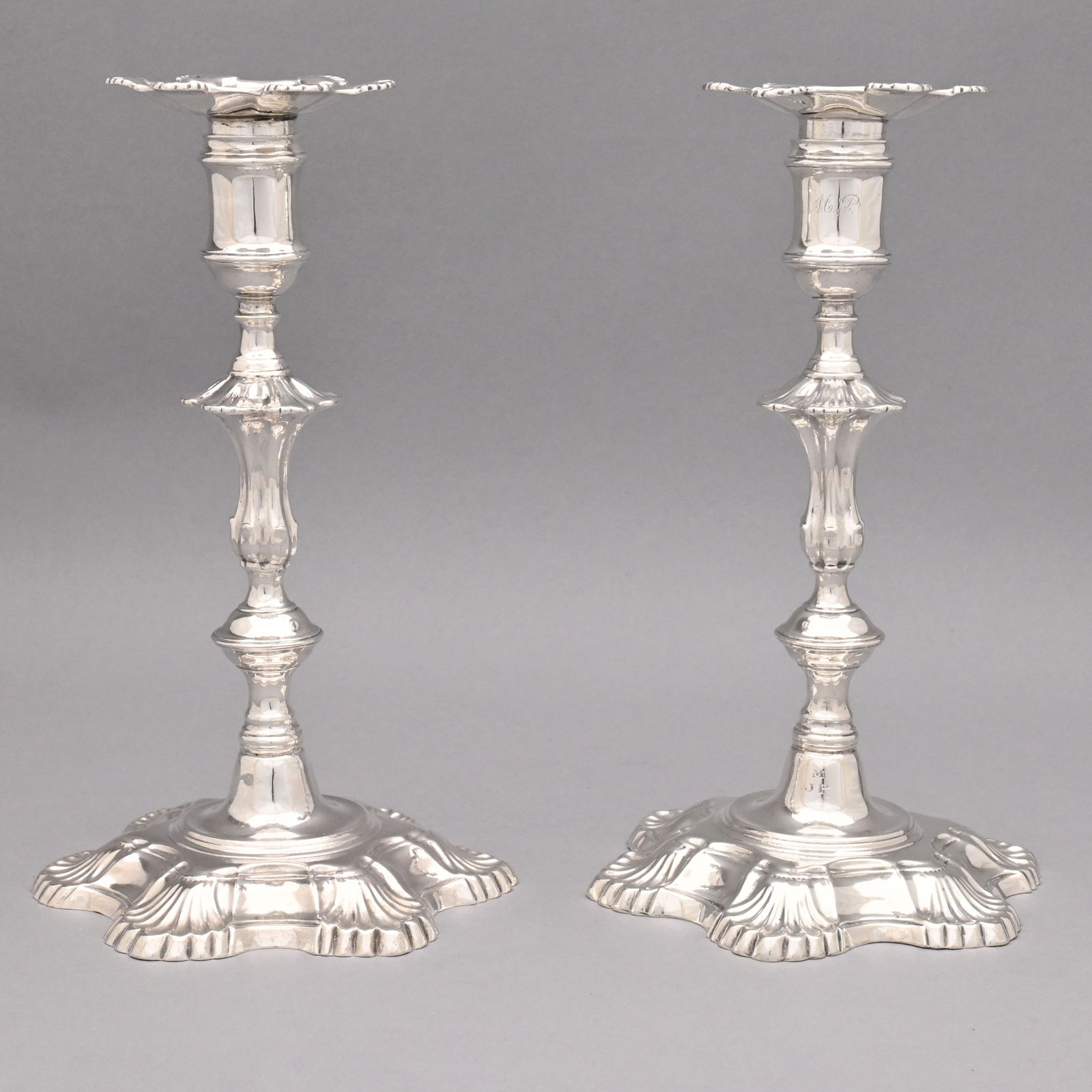 Pair of American Sterling Silver Candlesticks (1 of 6)