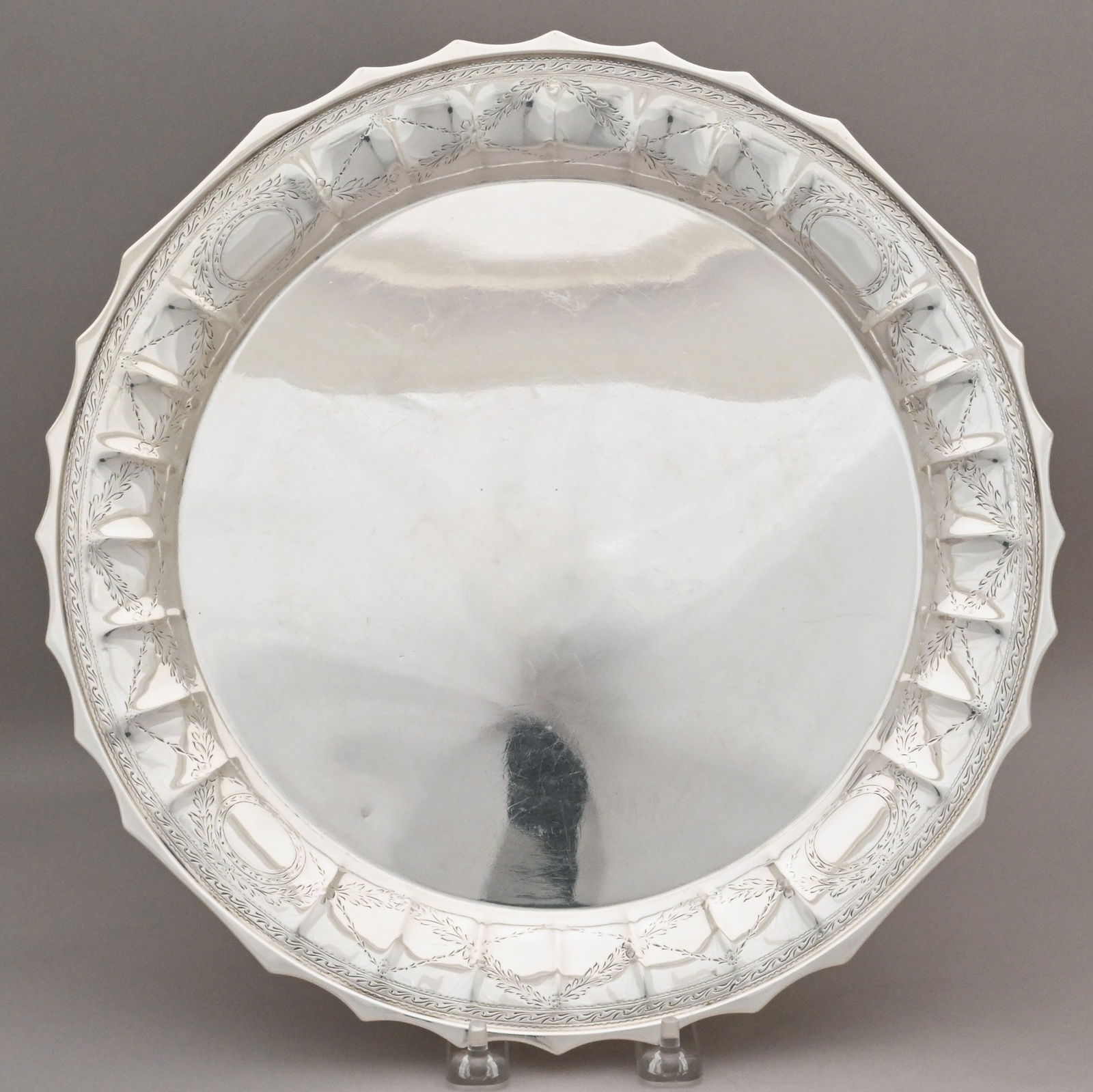 Two American Sterling Silver Trays - 2