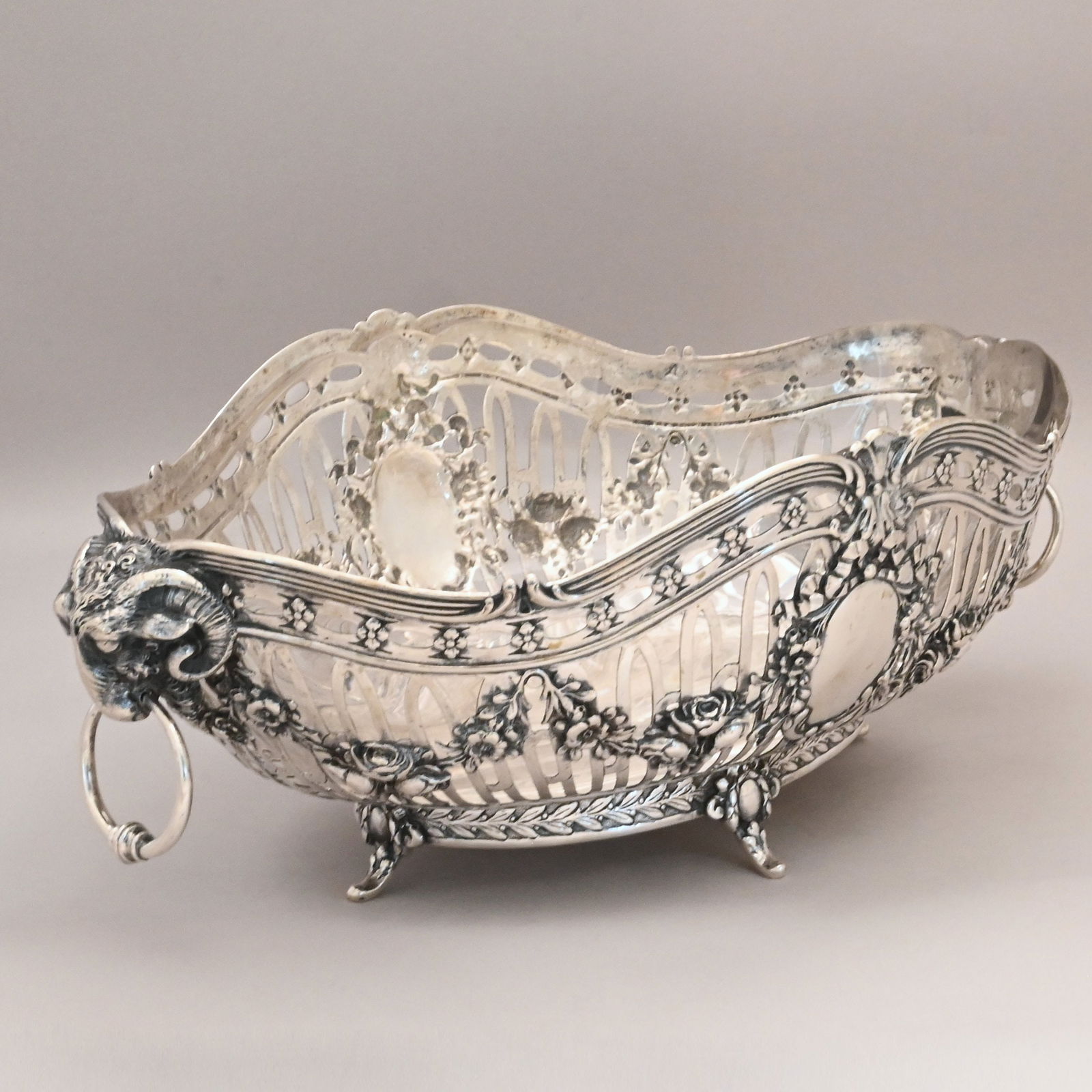 German Silver Center Bowl - 2