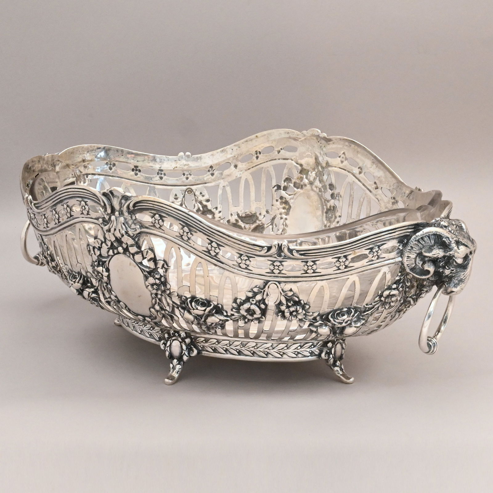 German Silver Center Bowl - 3