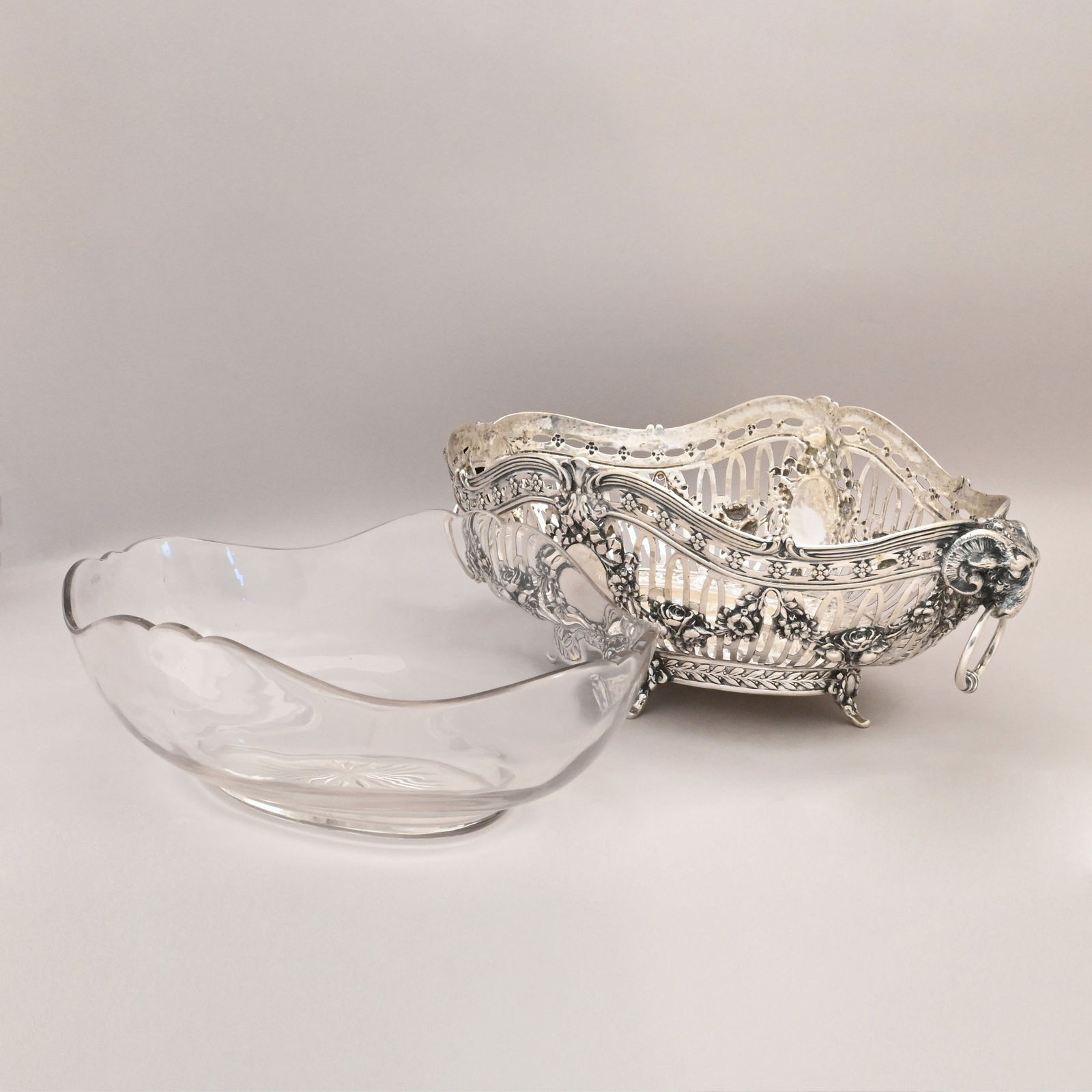 German Silver Center Bowl - 5