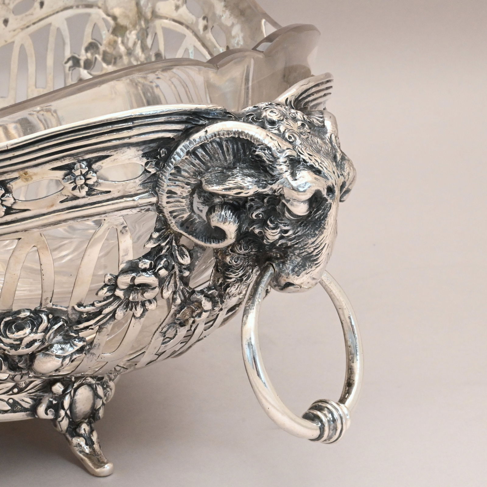 German Silver Center Bowl - 6