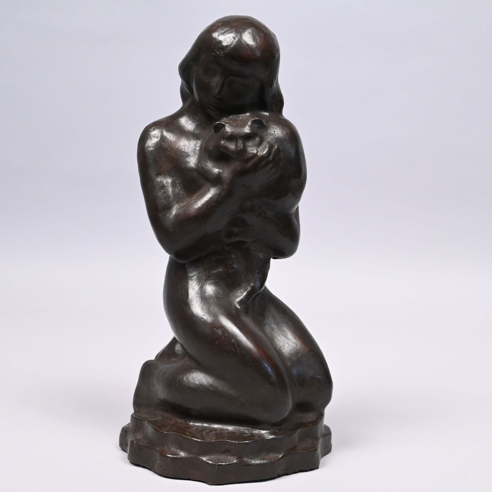 William Zorach - Girl with Two Cats (1 of 5)