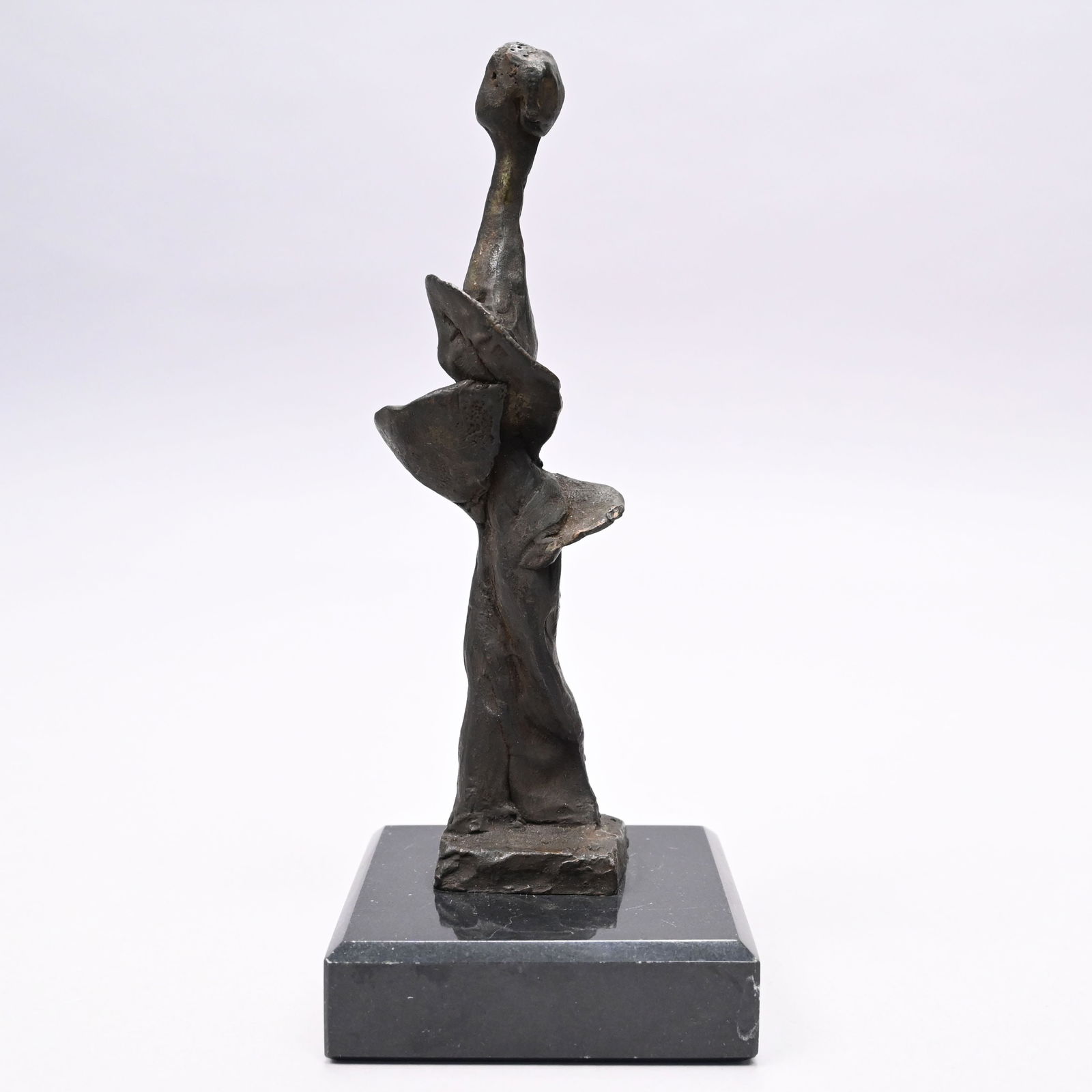 Small Modernist Bronze Sculpture of a Woman (1 of 7)