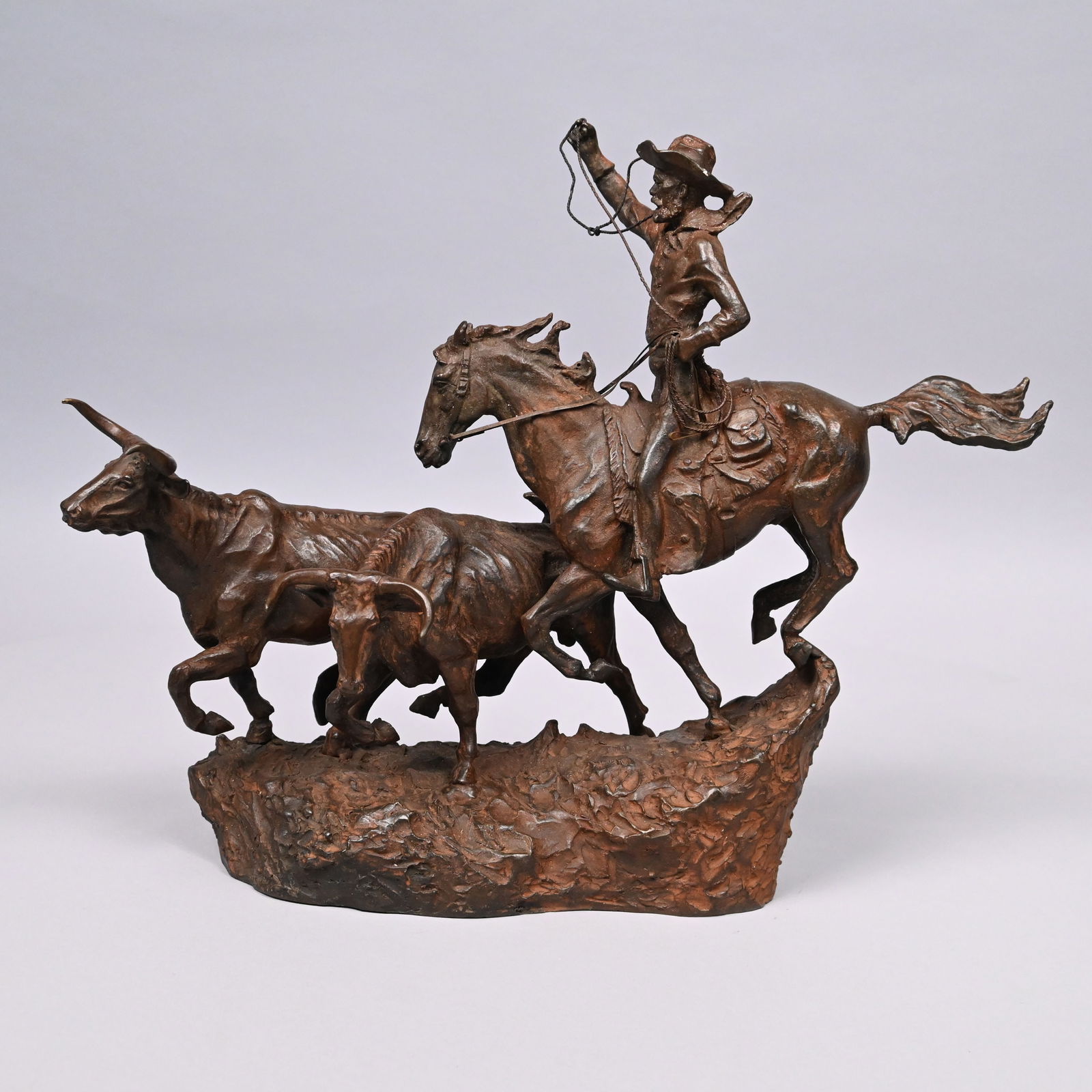 Charles Marion Russell - "The Roundup" (1 of 8)