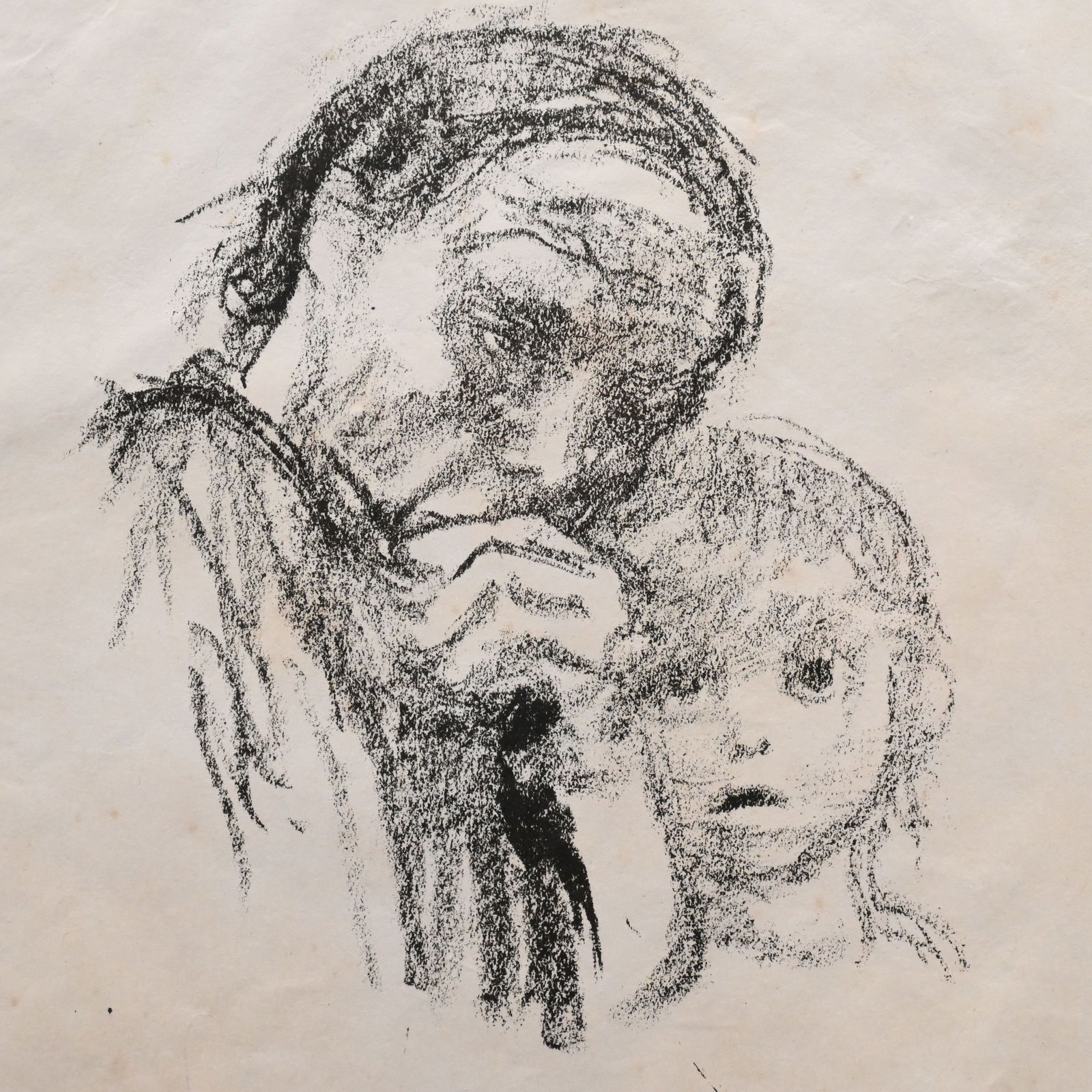 Kathe Kollwitz - "Mutter und Kind" - 2