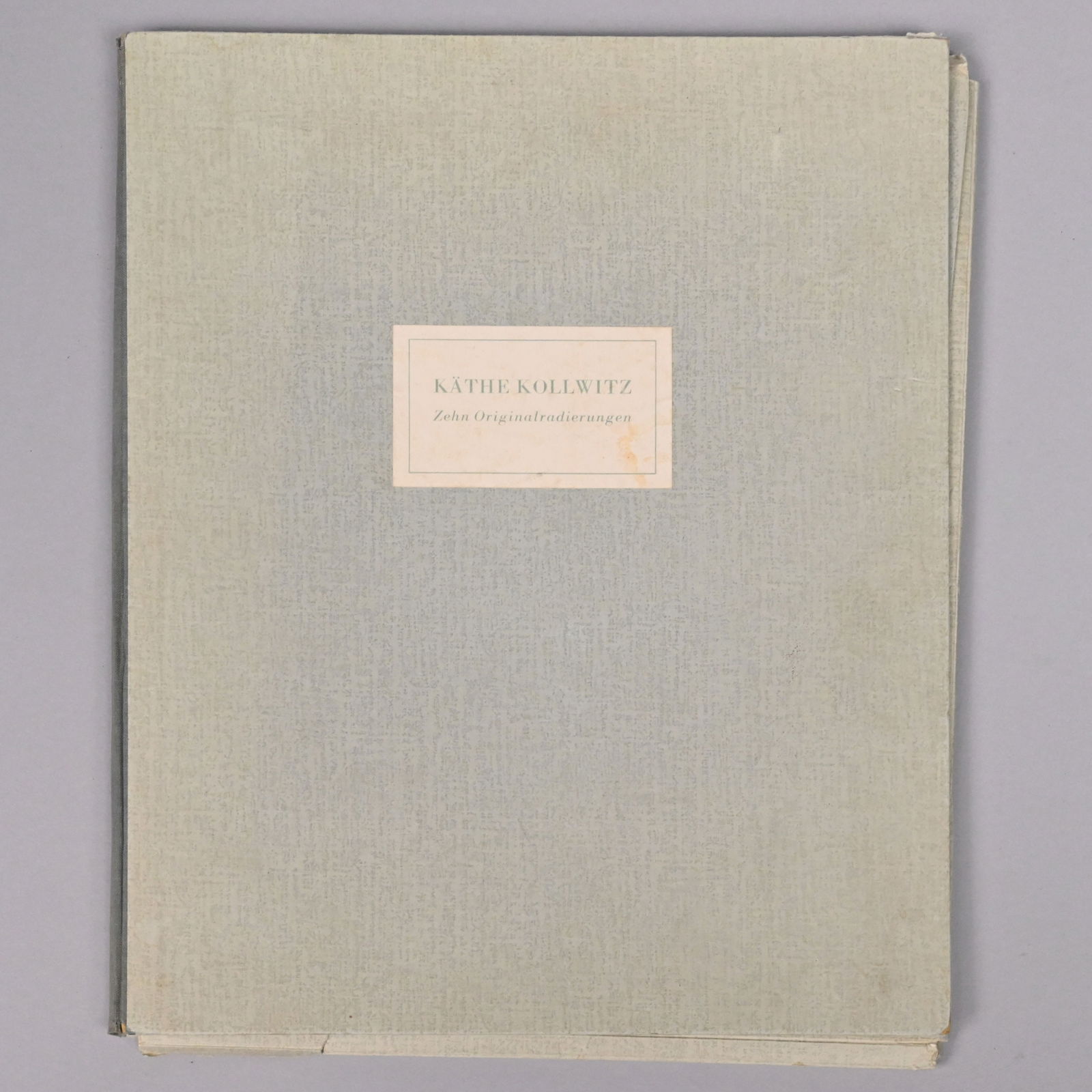 Kathe Kollwitz - "Zehn Originalradierungen" (6): Kathe Kollwitz (German, 1867 - 1945). Six etchings from "Zehn Originalradierungen." Including: "Vier Manner in der Kneipe" (1892), "Selbstbild am Tisch" (1893), "Hamburger Kneipe (1901), Mutter mit