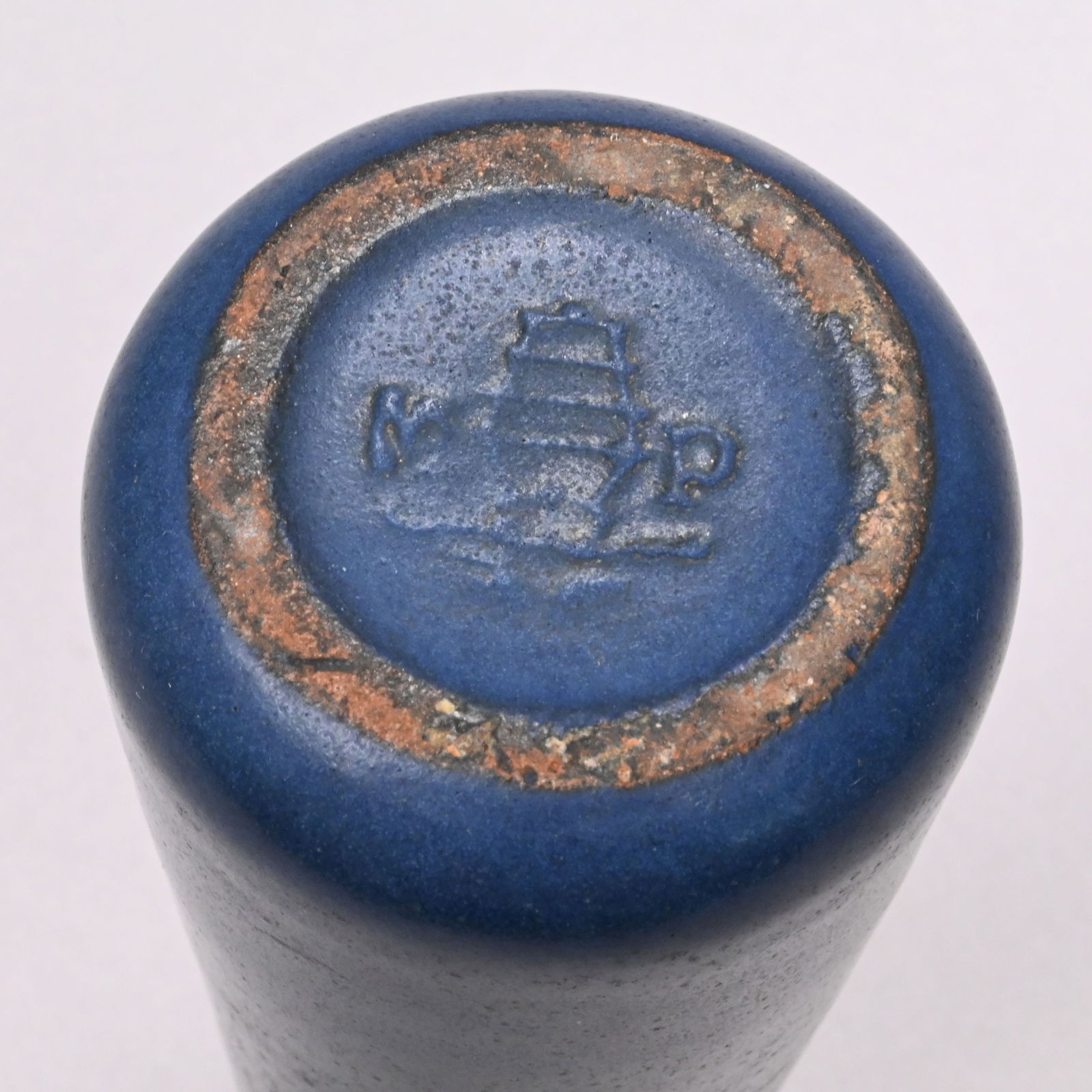 Unusual Marblehead Bud Vase, Phi Delta Theta - 6