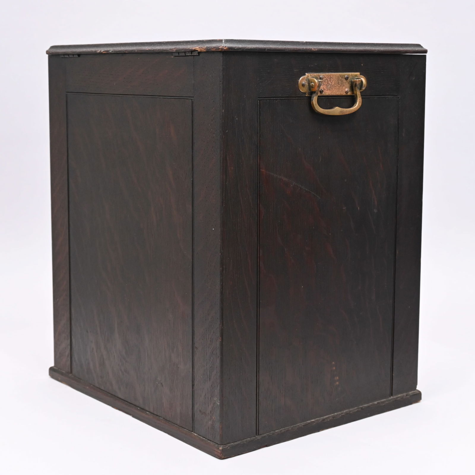 American Oak Watchmakers Cabinet - 4