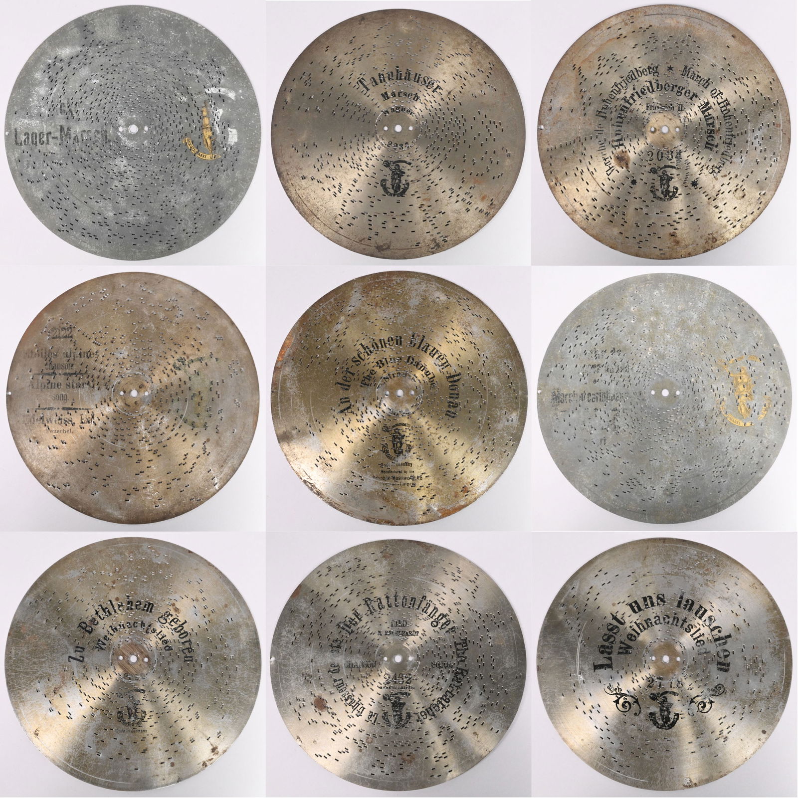 German Disk Music Box, Polyphon Musikwerke - 8