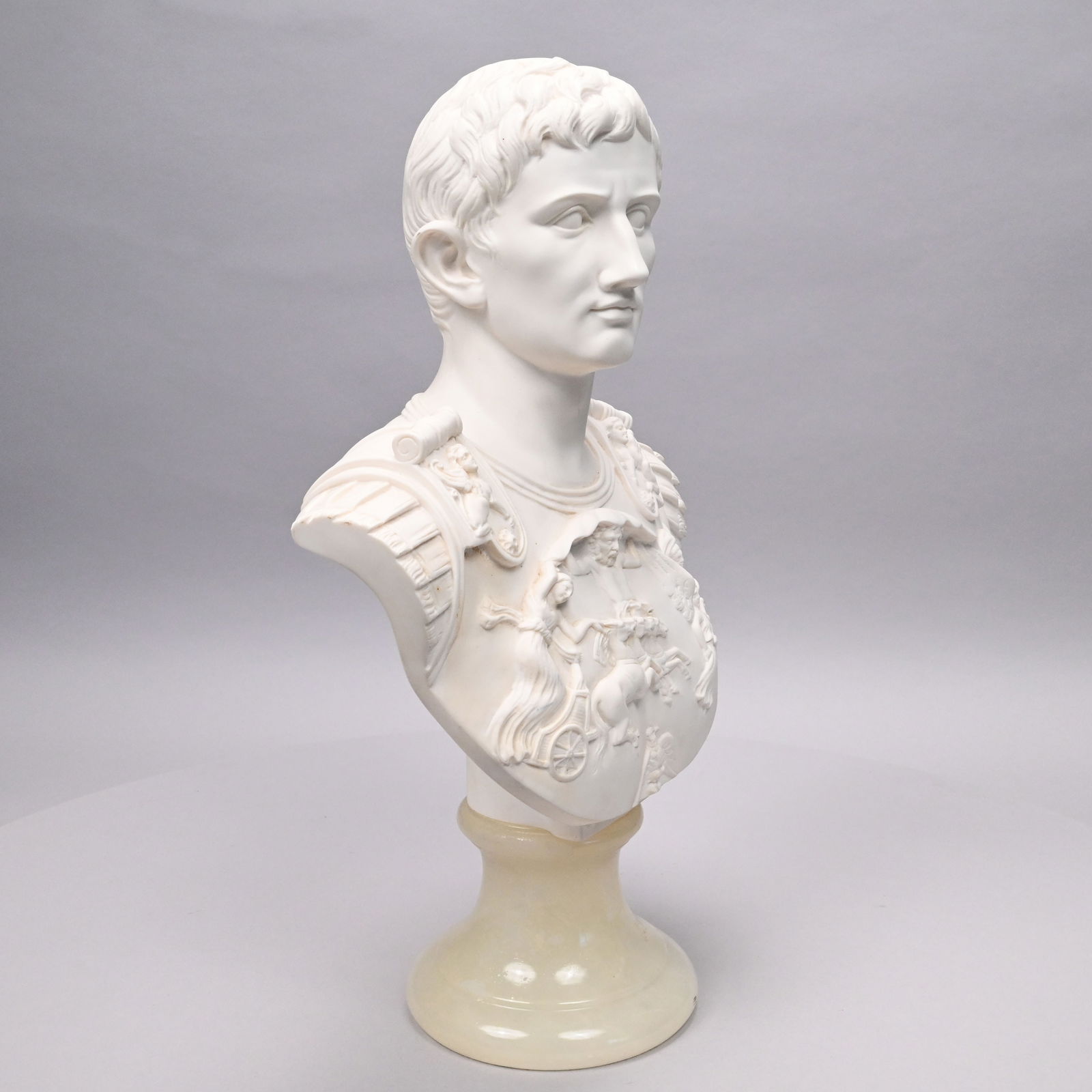 After Giuseppe Bessi - Bust of Caesar Augustus - 6
