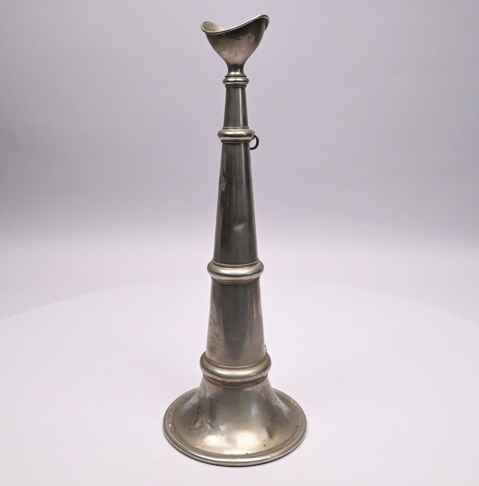 Concord, New Hampshire Silverplate Fire Horn (1 of 6)