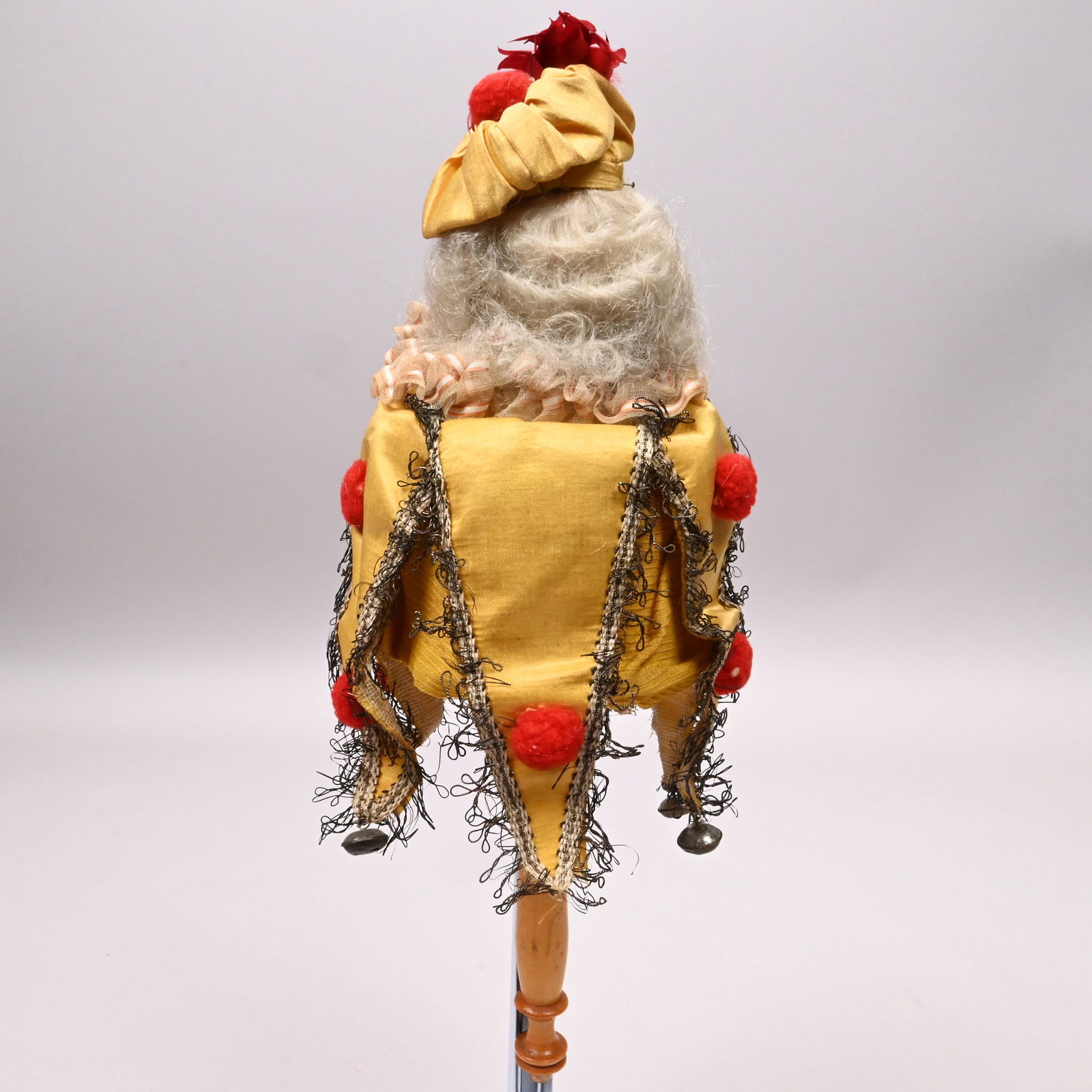 German Spinning Jester Marotte Stick Puppet - 3
