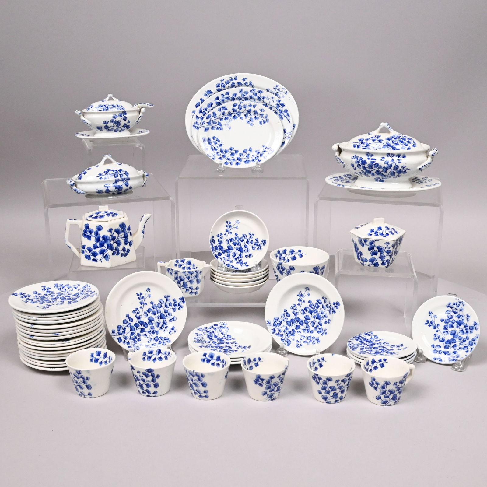 'Maidenhair Fern', Staffordshire Toy Service (1 of 20)