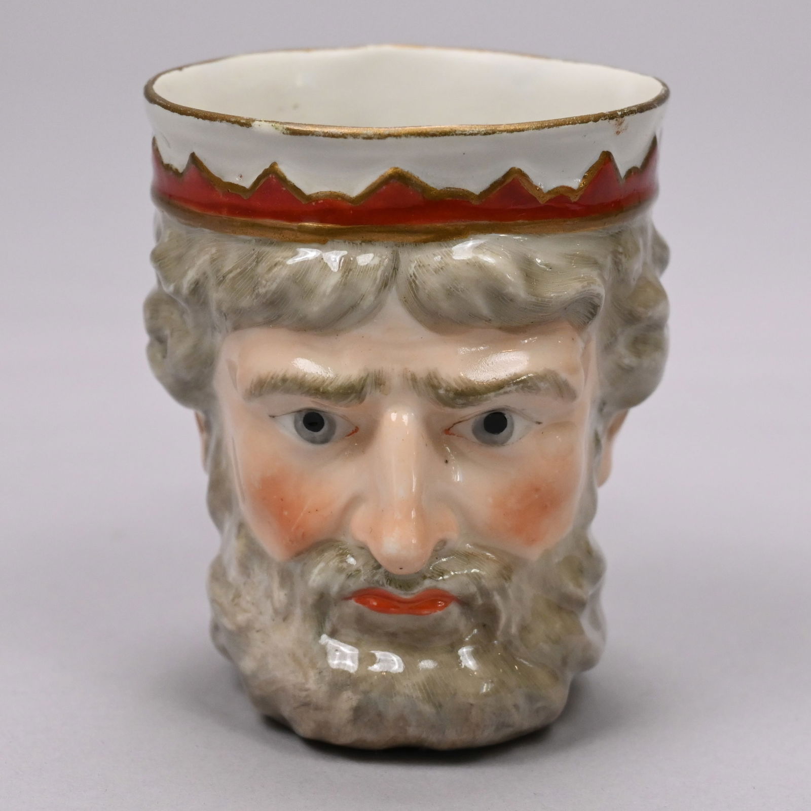 English Porcelain 'Neptune' Mug, Derby Porcelain (1 of 6)