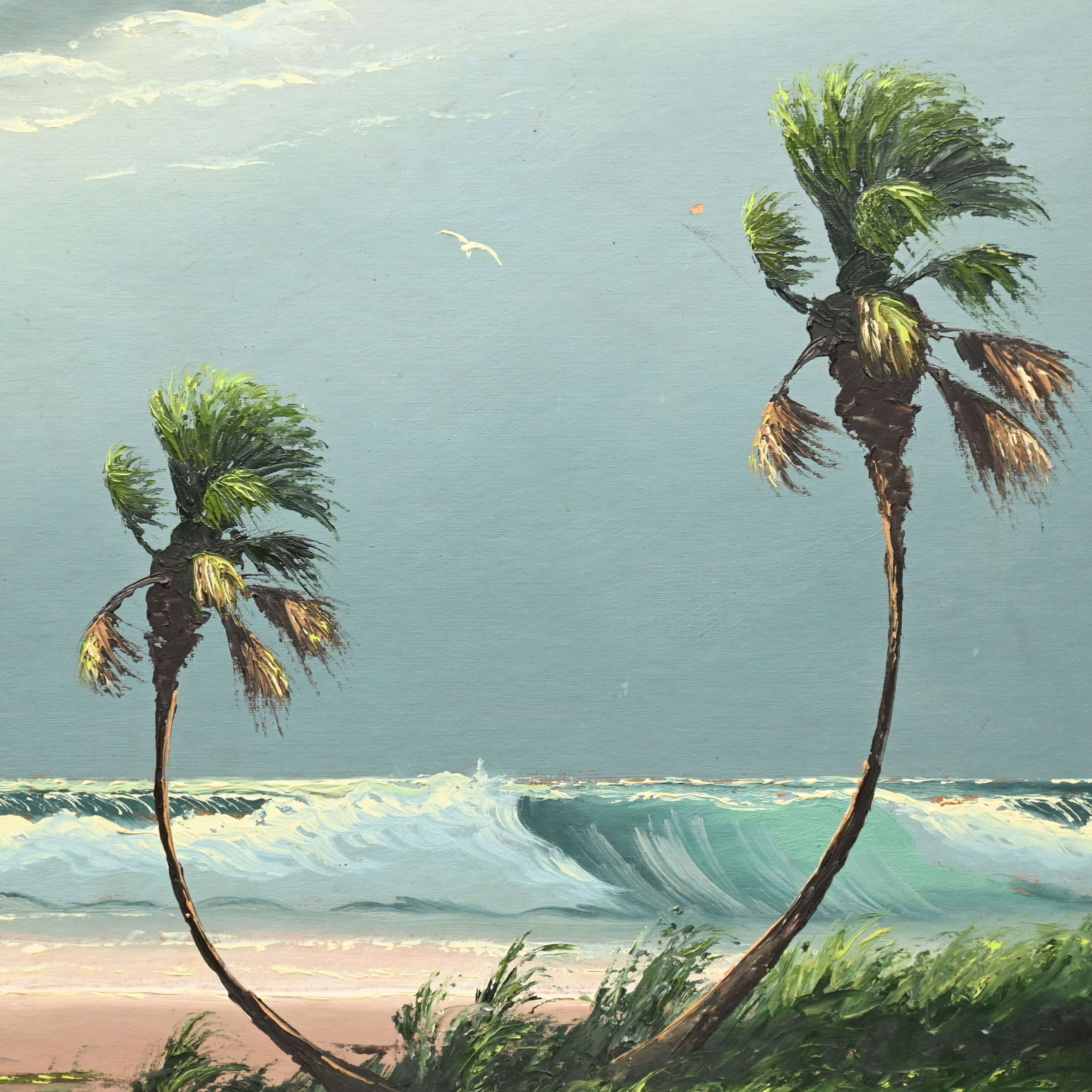 Sam Newton - Florida Coastal View with Palm Trees - 2
