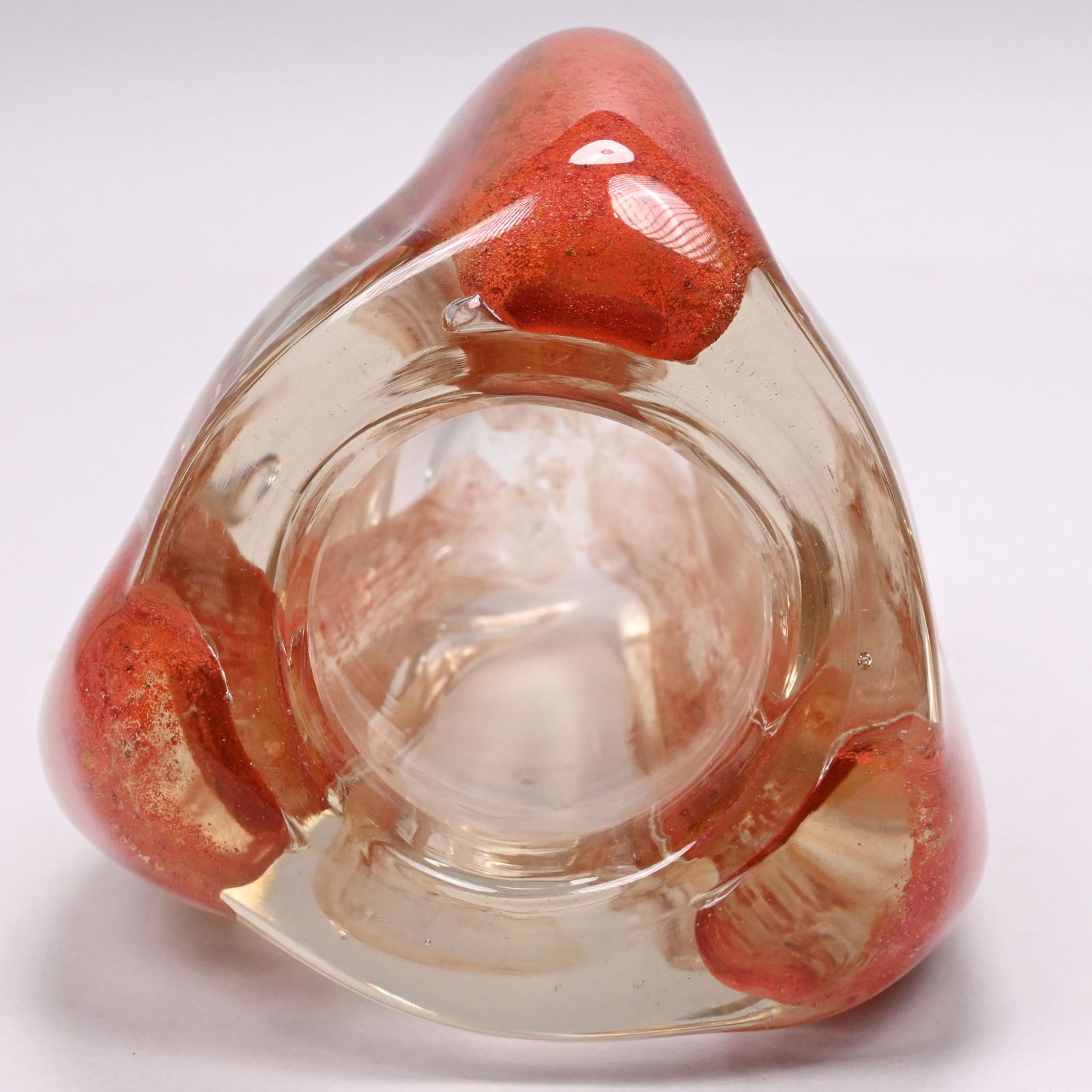 Andre Thuret - Blown and Shaped Glass Vase - 4