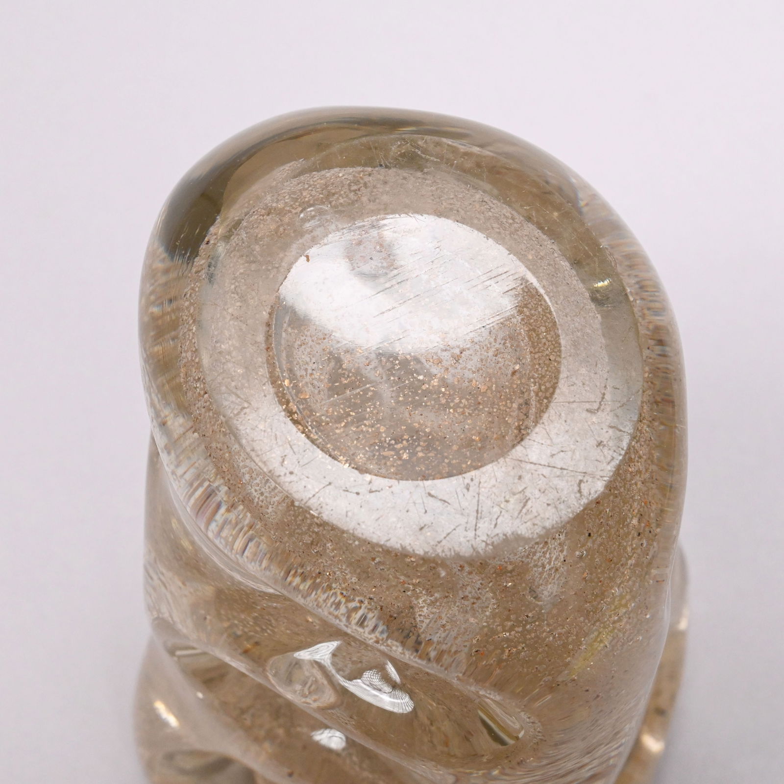 Andre Thuret - Blown and Shaped Glass Vase - 11