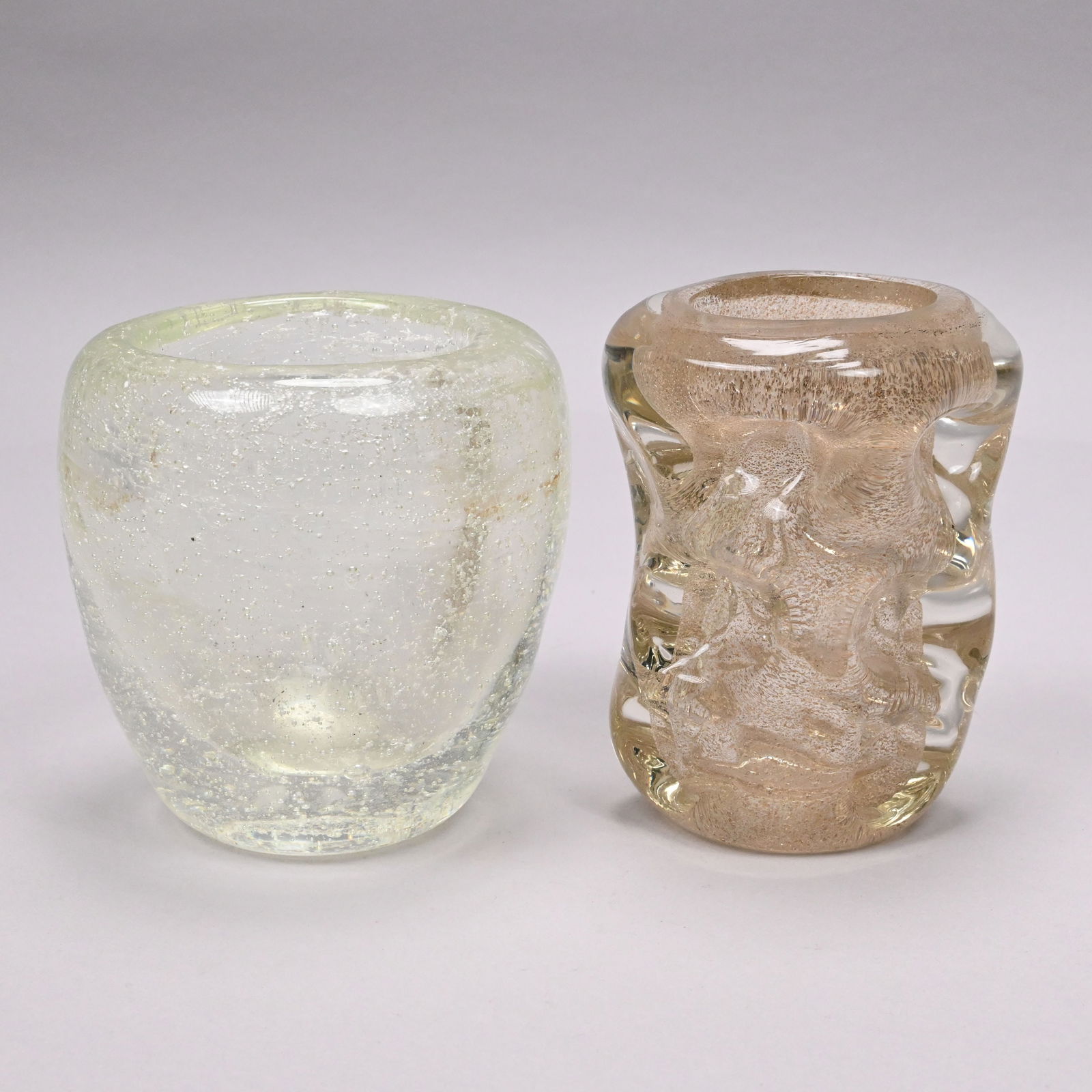 Andre Thuret - Blown and Shaped Glass Vase (1 of 11)