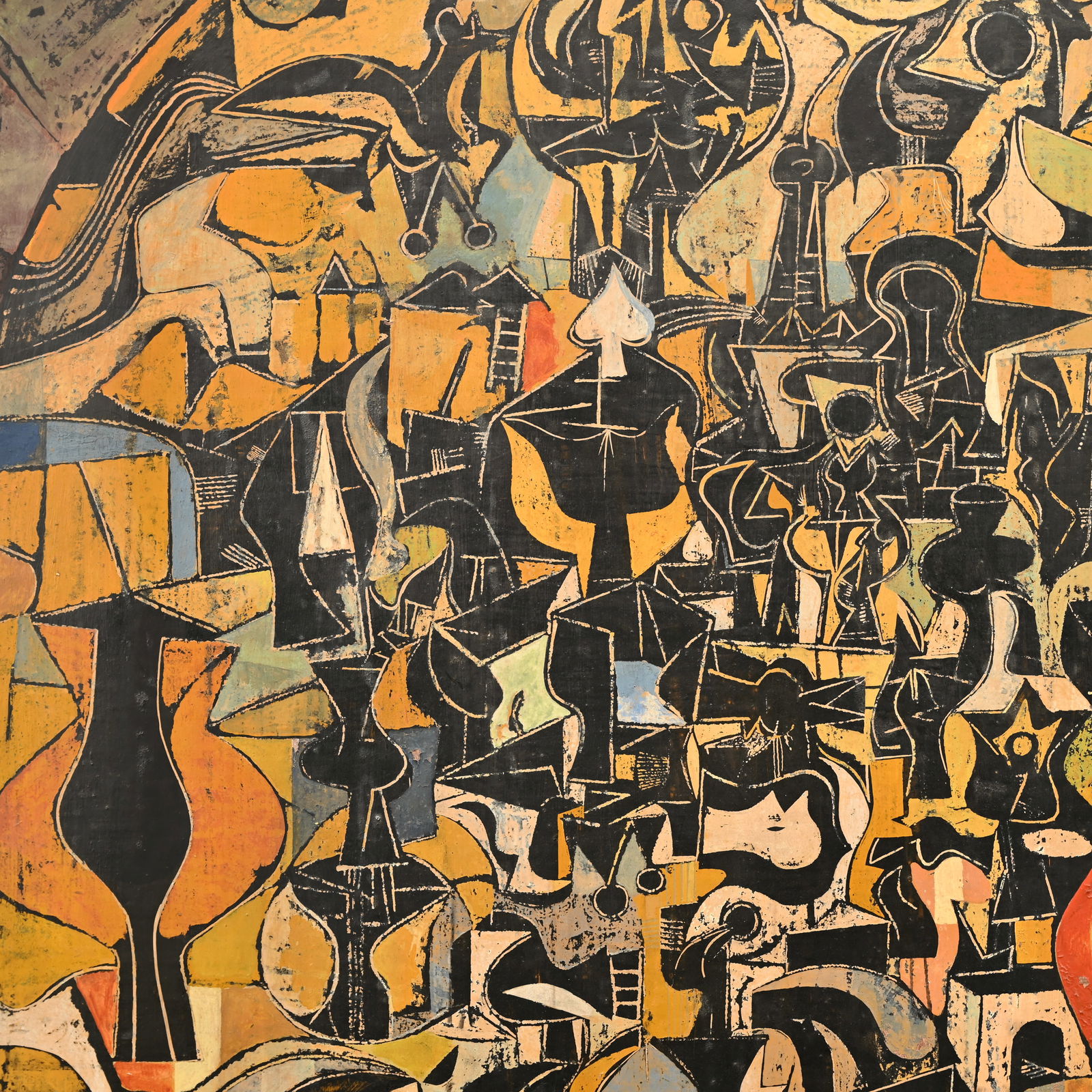 Irving Schwartz - Abstract Composition - 2