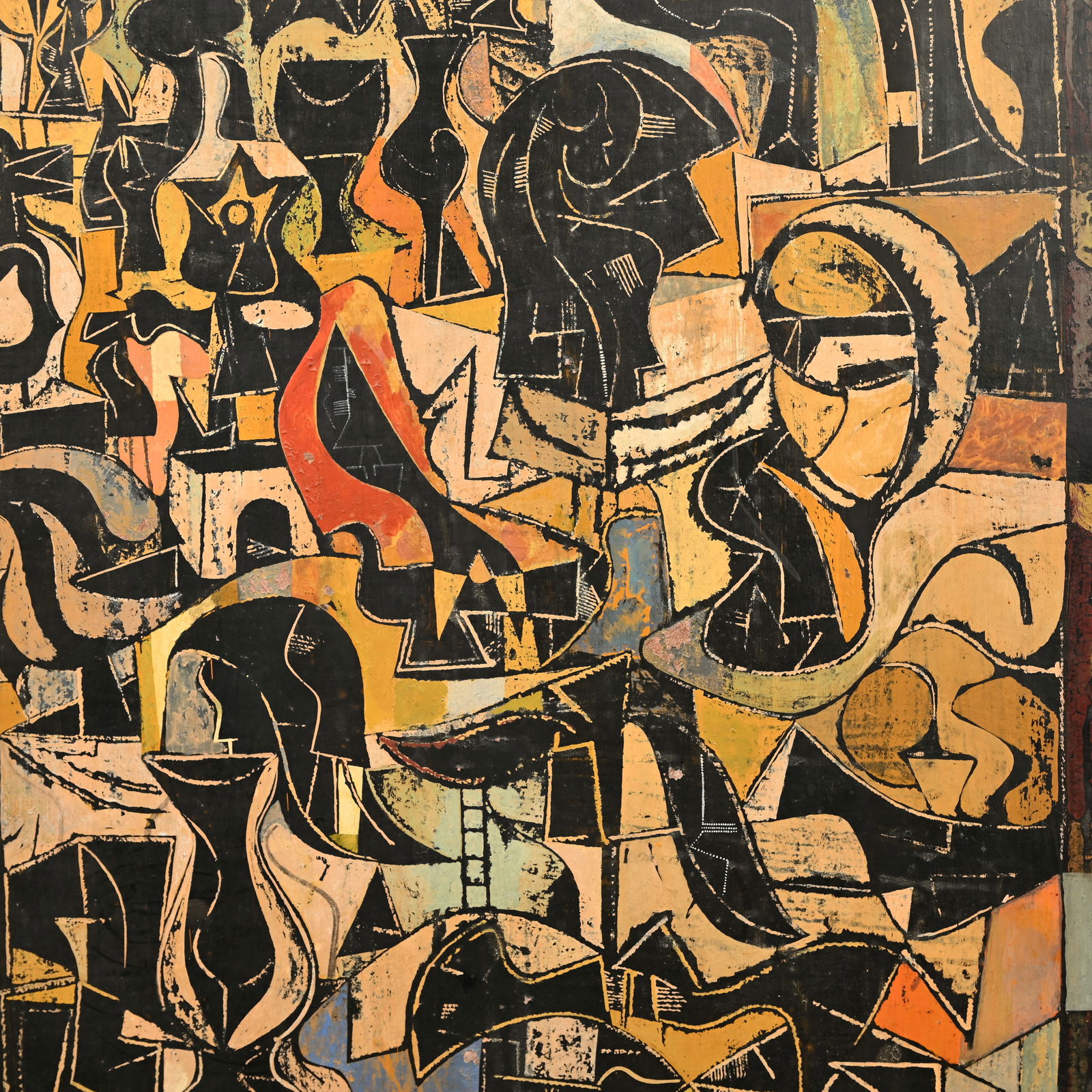 Irving Schwartz - Abstract Composition - 3