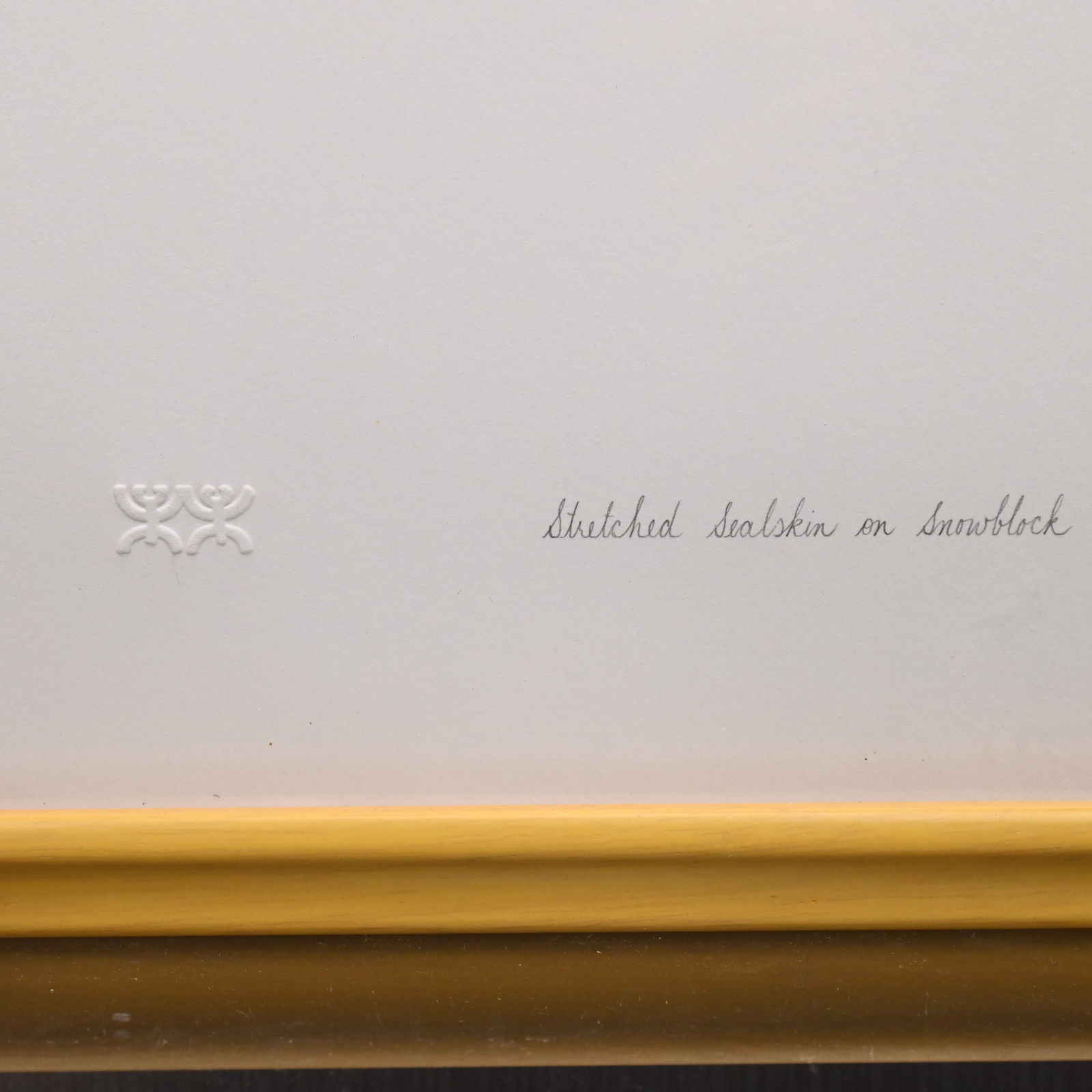 Kananginak Pootoogook - Stretched Sealskin - 3