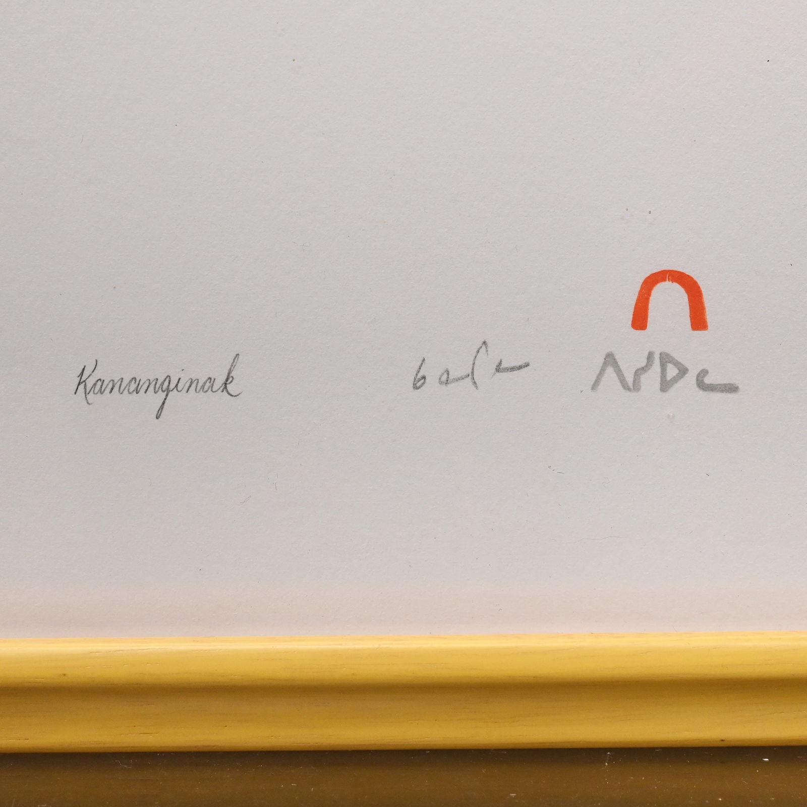 Kananginak Pootoogook - Stretched Sealskin - 5