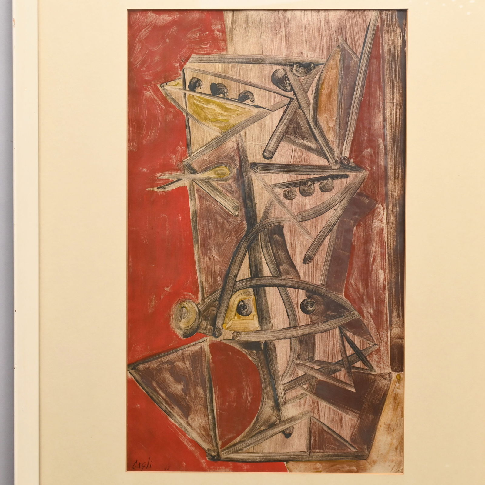 Corrado Cagli - Untitled Abstract - 2