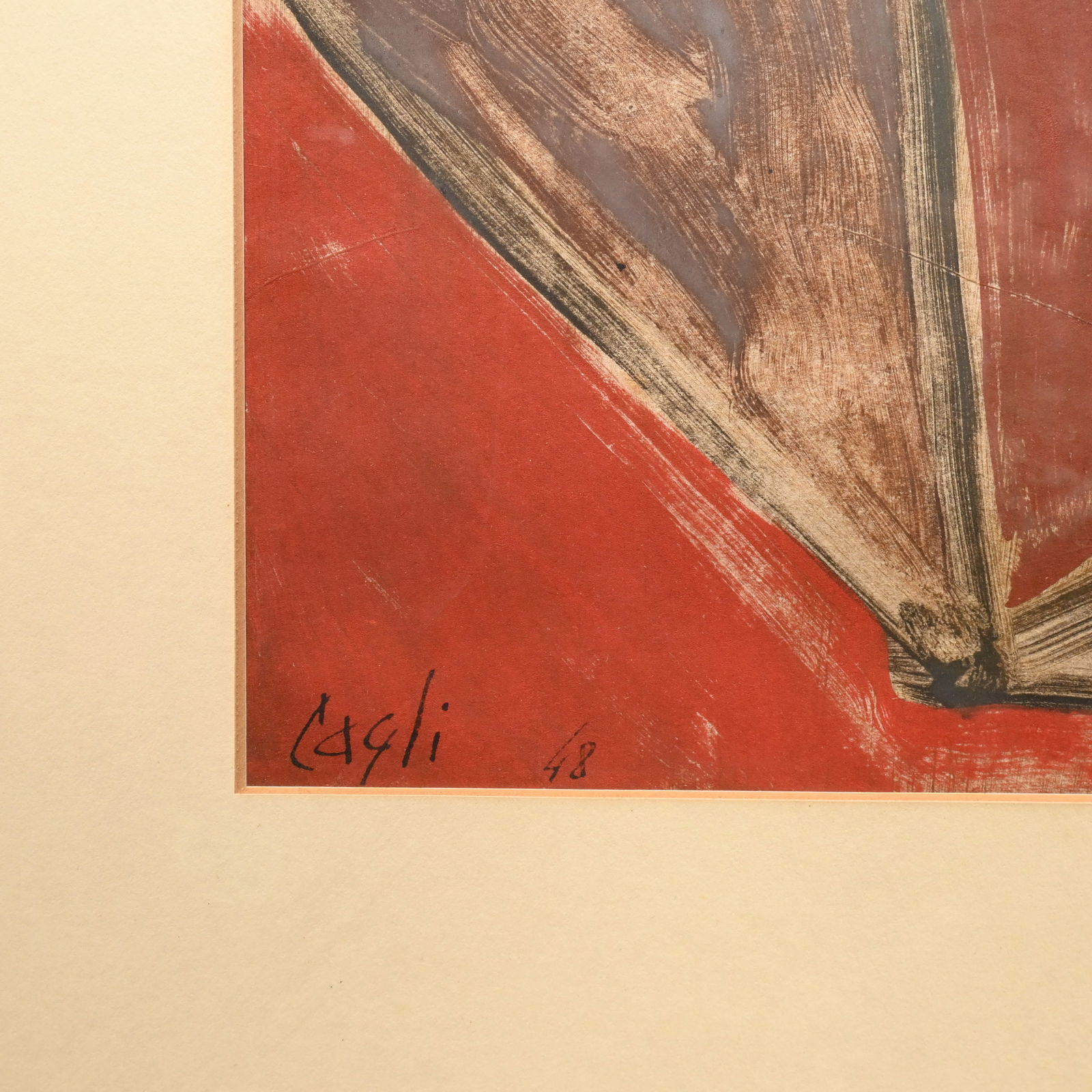 Corrado Cagli - Untitled Abstract - 3