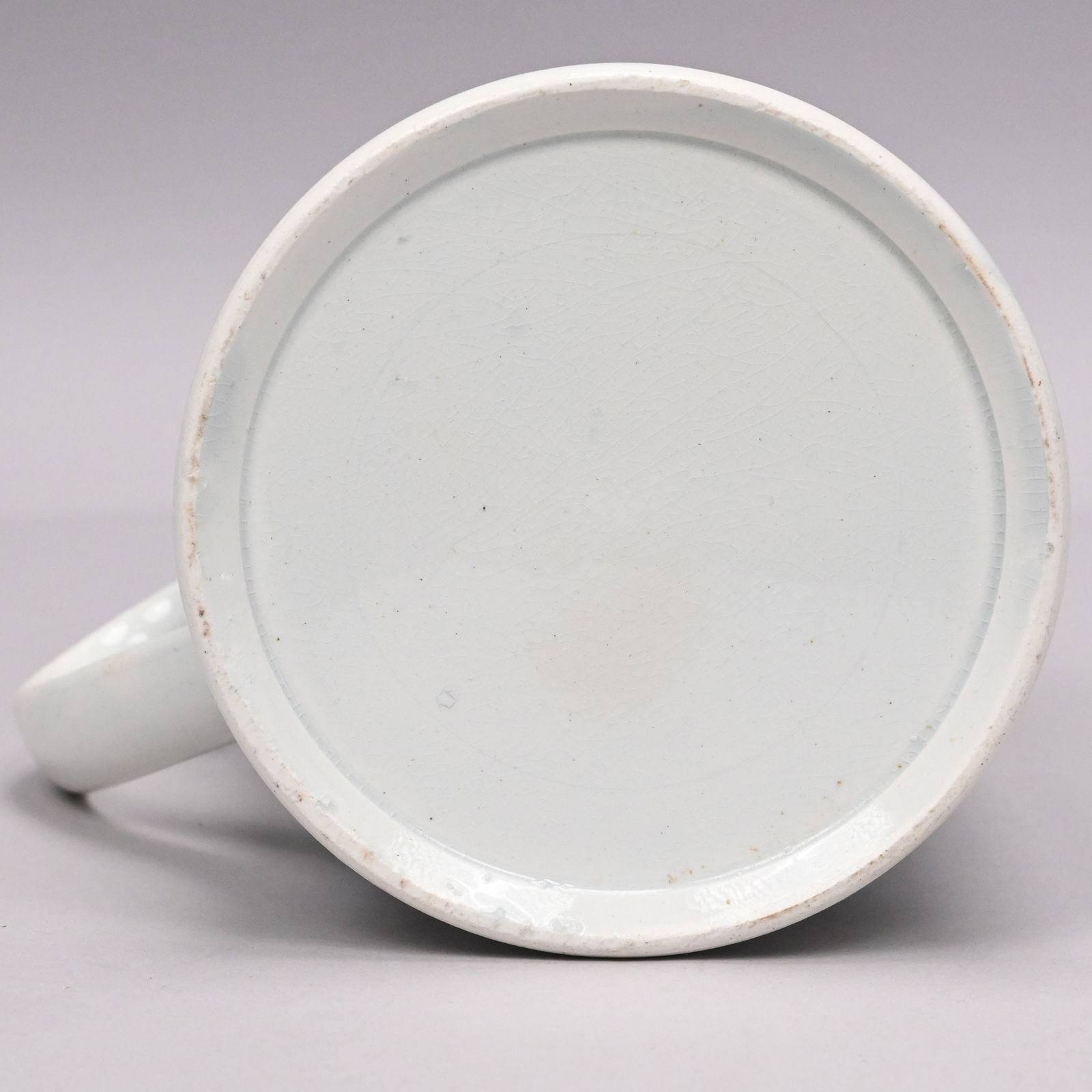 British Pearlware Mochaware Quart Mug - 6