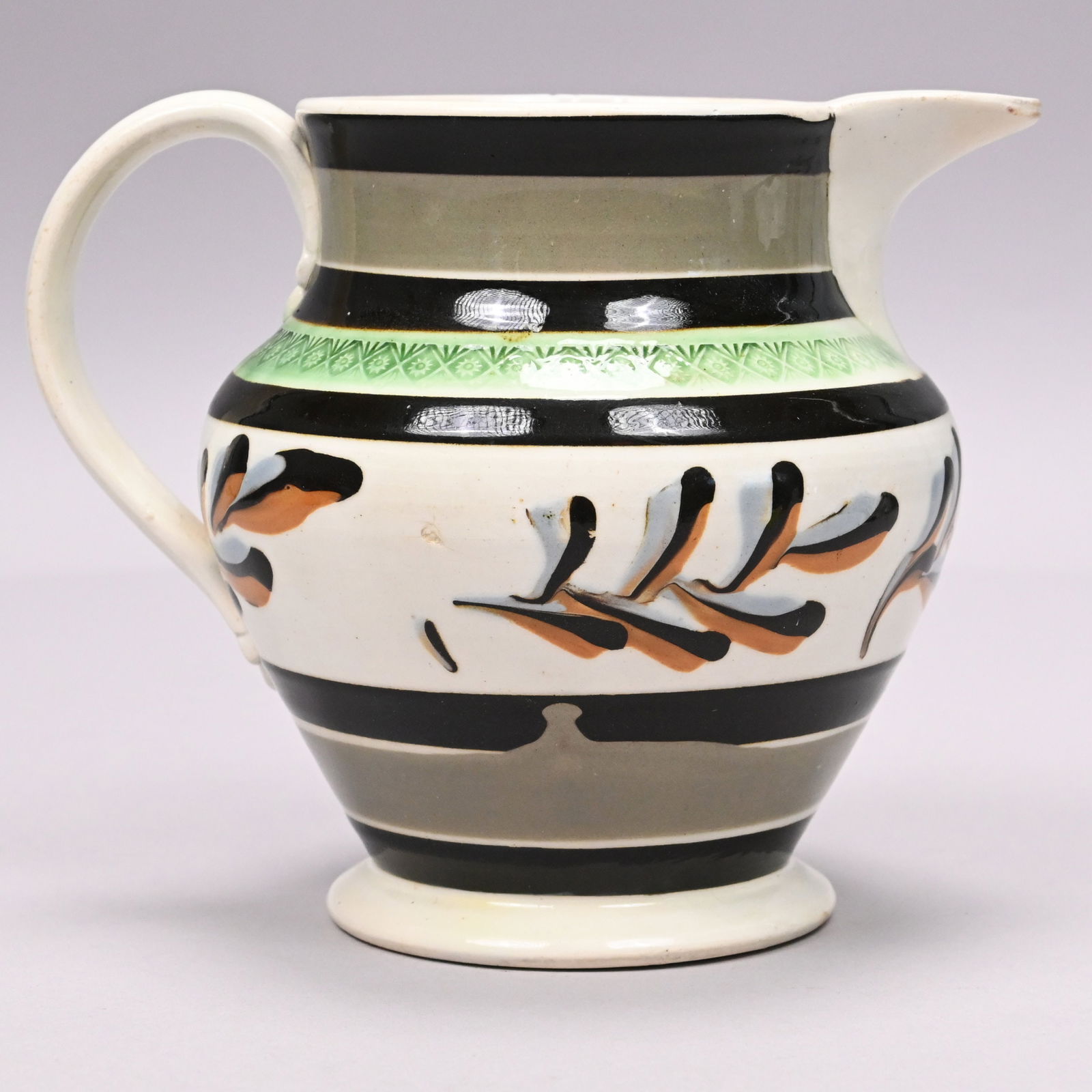 British Mochaware Jug (1 of 6)