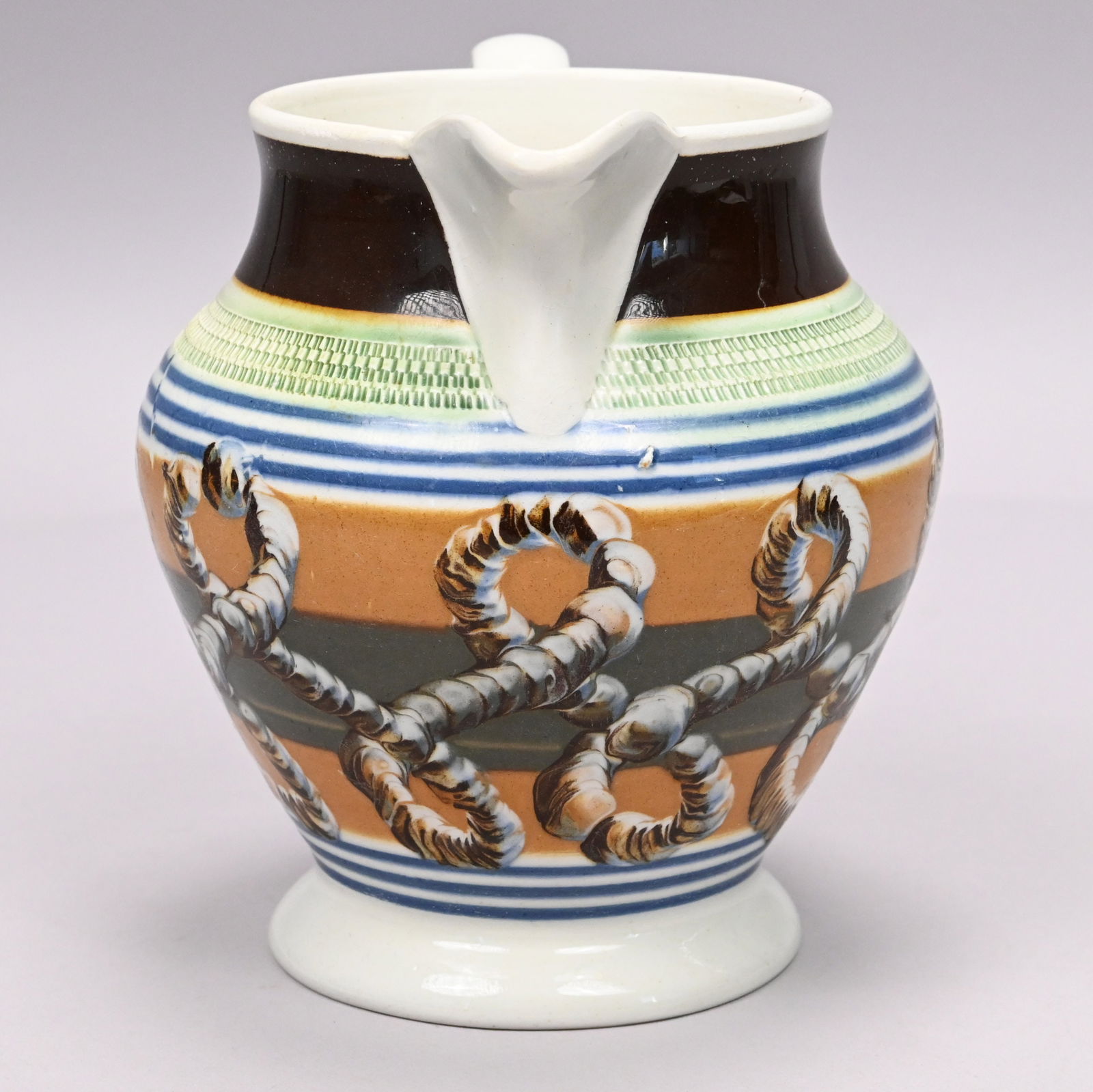 British Mochaware Jug - 2