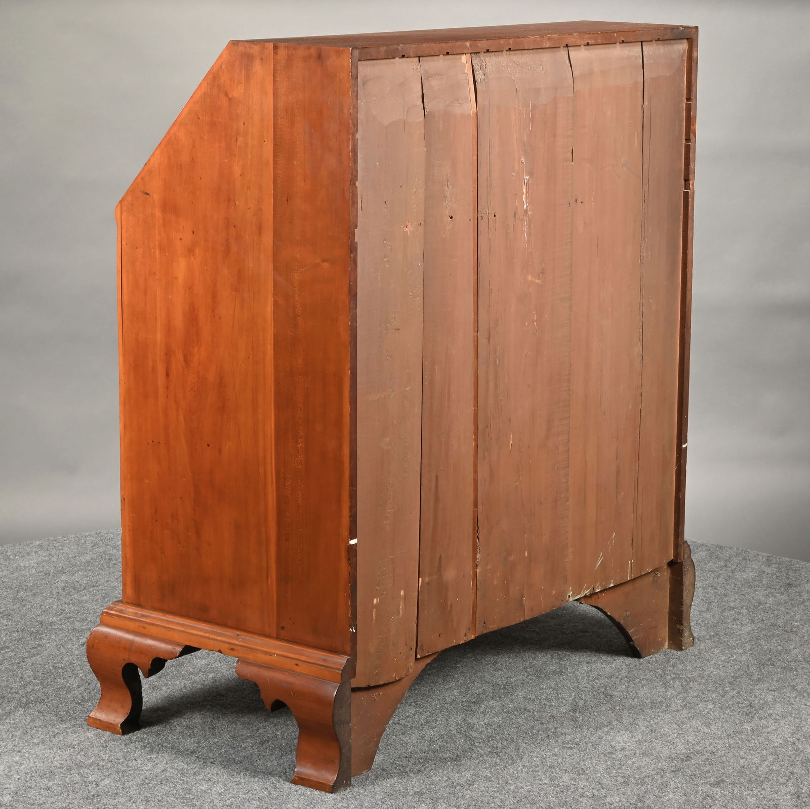 Connecticut Chippendale Inlaid Cherry Desk - 5