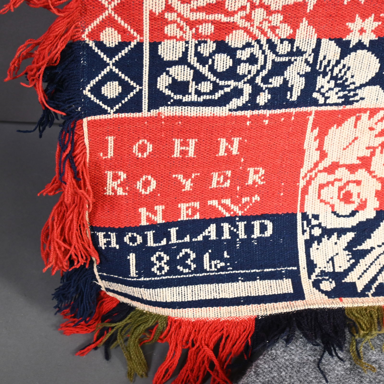 Lancaster County, Pennsylvania Jacquard Coverlet - 2