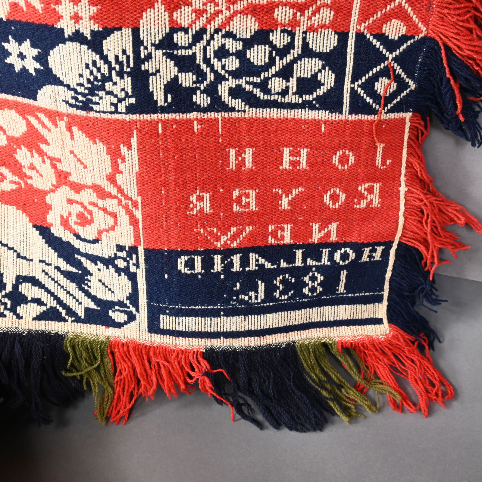 Lancaster County, Pennsylvania Jacquard Coverlet - 3