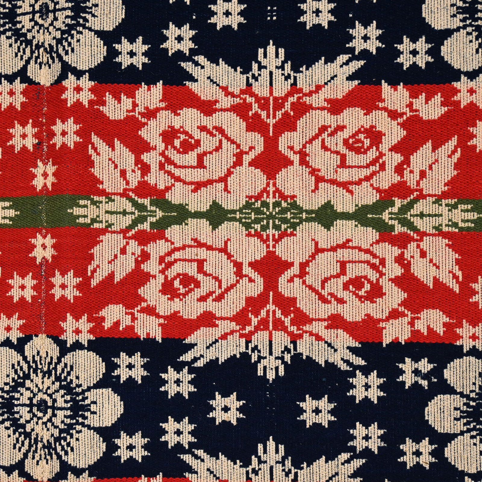 Lancaster County, Pennsylvania Jacquard Coverlet - 4