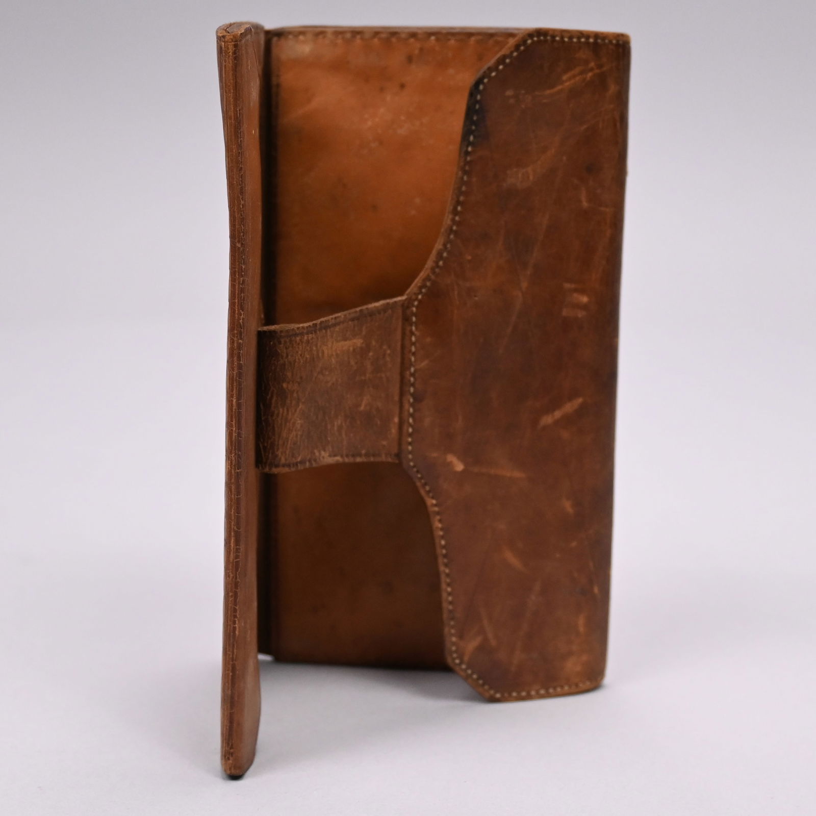 Jacob W. Bartoll's Folding Leather Wallet,Portland (1 of 6)