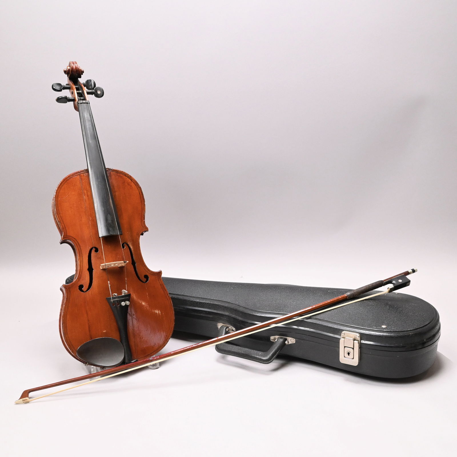 German, Austrian Or French Violin with Bow (1 of 17)