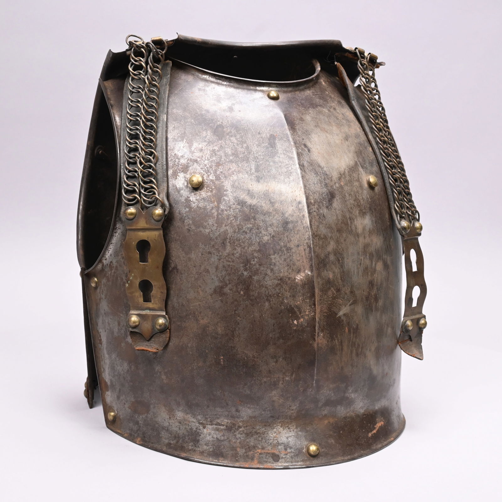 French Bourbon Rest. Steel Cuirassier's Cuirass (1 of 11)