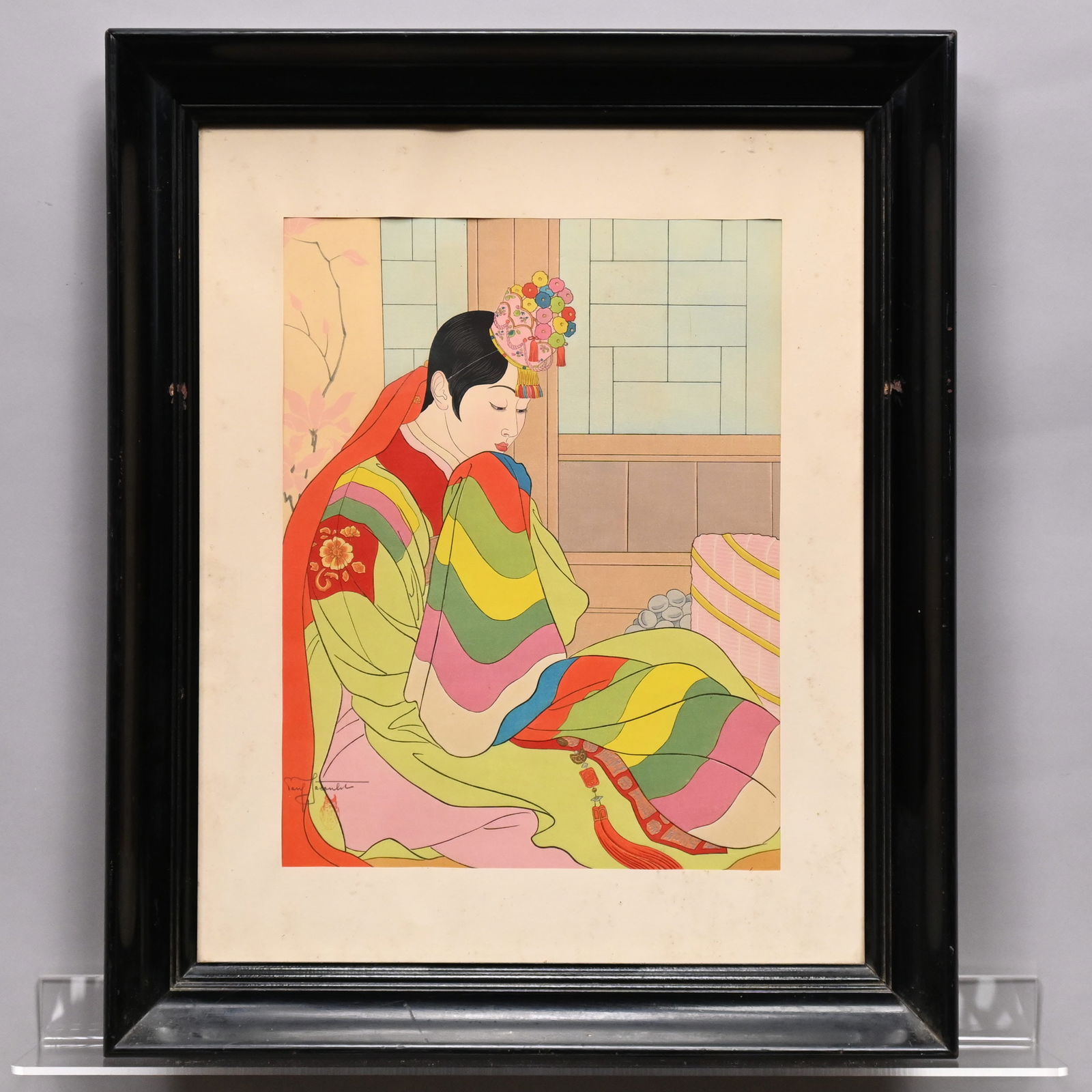 Paul Jacoulet - Three Woodblock Prints - 2