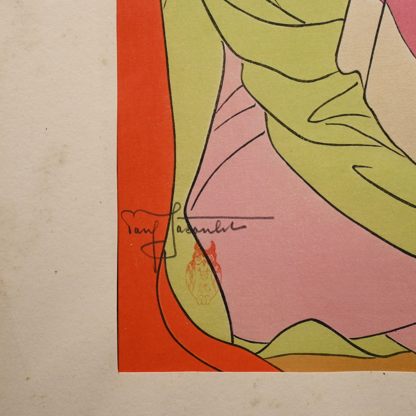 Paul Jacoulet - Three Woodblock Prints - 3