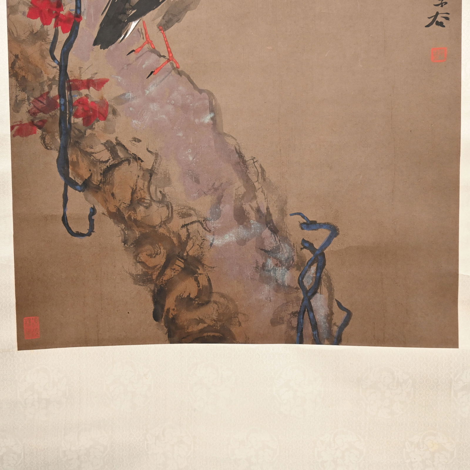 Three Chinese Hanging Scroll Paintings - 14