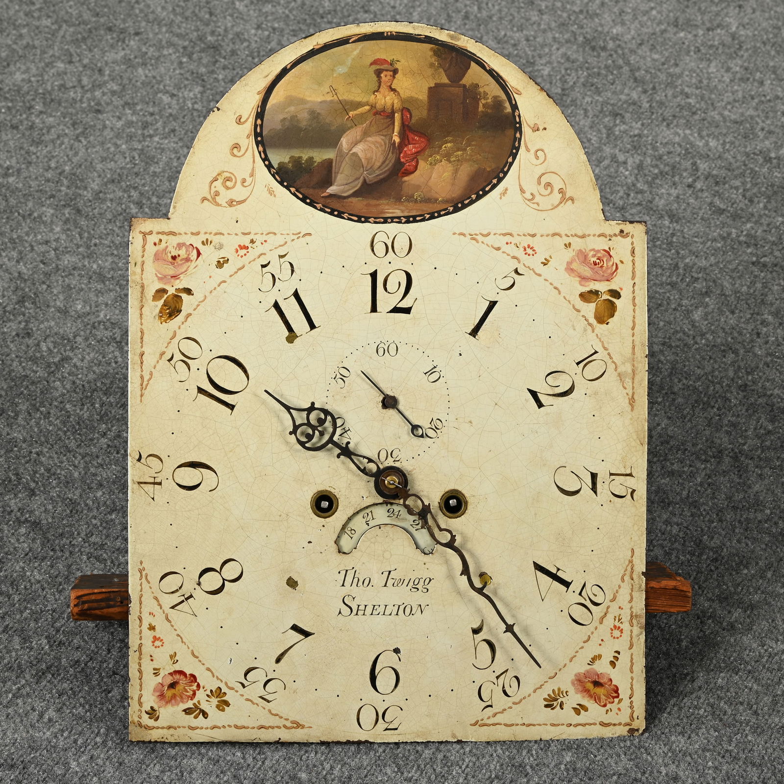 George III Mahogany Tall Case Clock, Thomas Twigg - 6