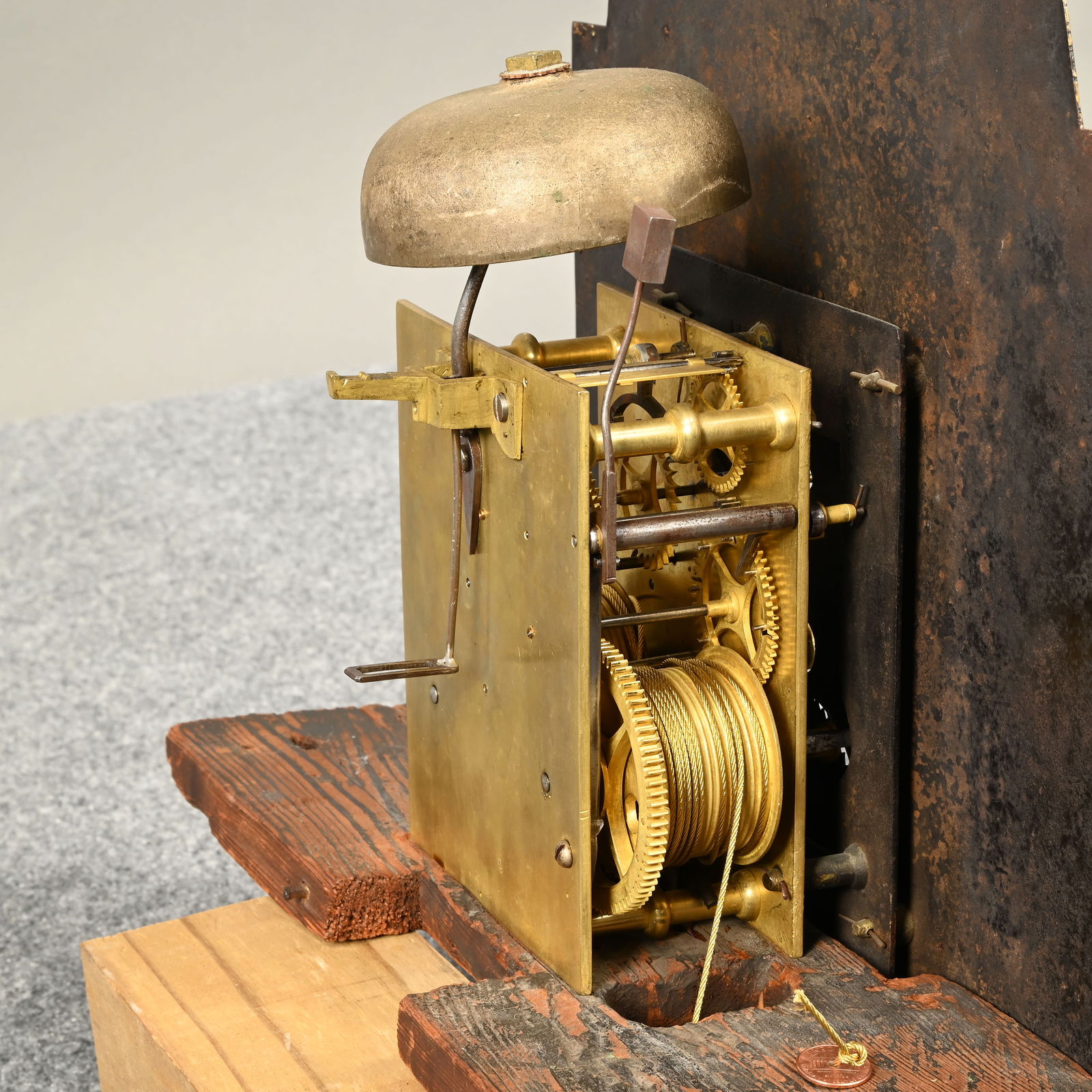 George III Mahogany Tall Case Clock, Thomas Twigg - 8